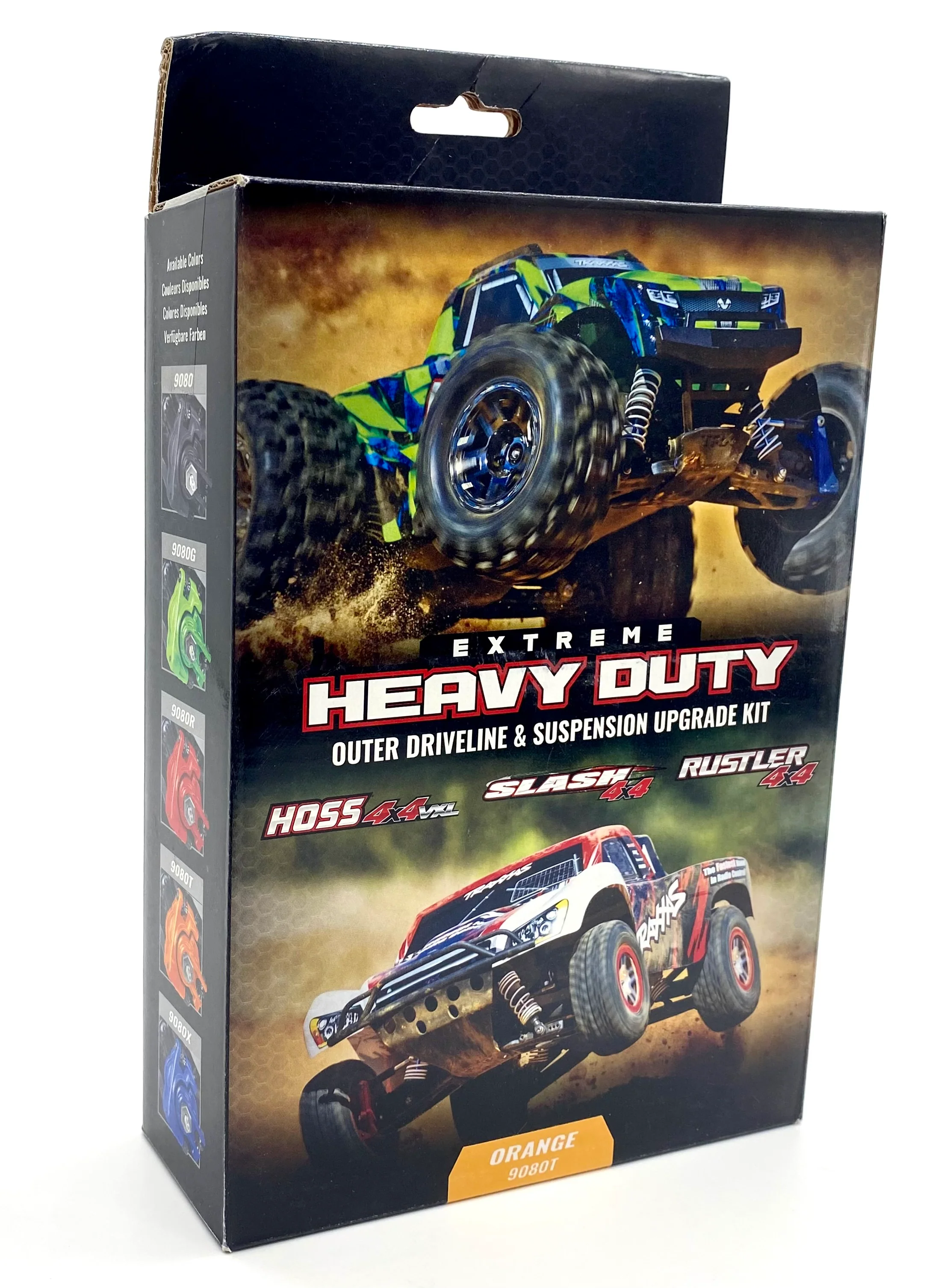 Extreme Heavy-Duty Upgrade Kit TRA9080T Orange Hoss/Rustler/Slash 4x4