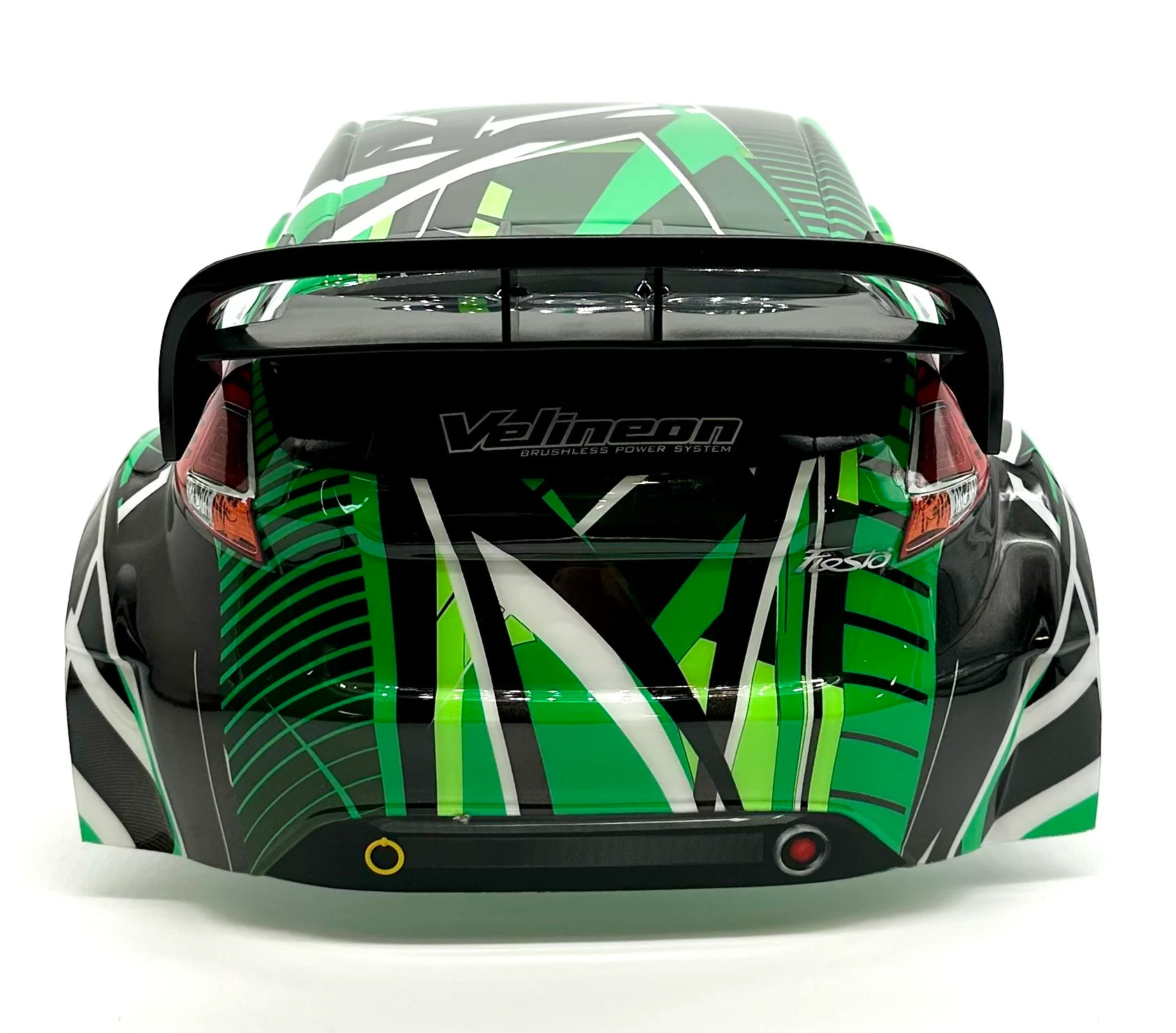 Fiesta 4x4 VXL BODY Shell (GREEN) w/clipless mounts and reinforcements Traxxas 74276-4 - Image 4