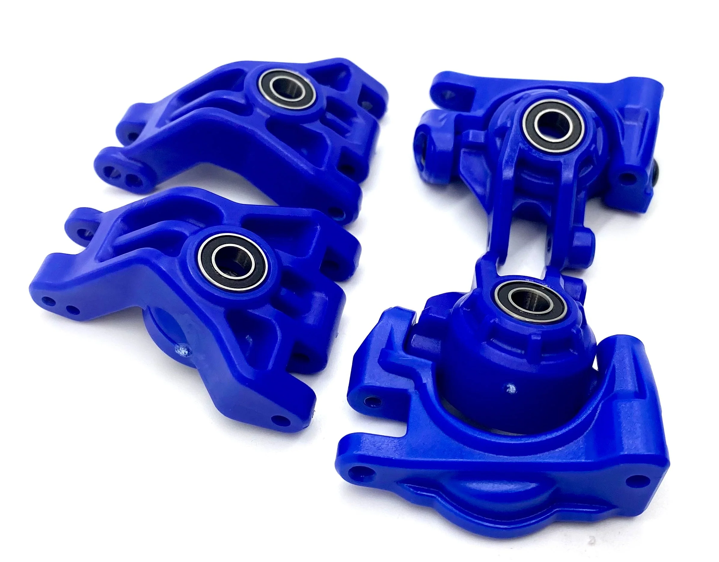 fits Rustler 4x4 BL-2S BLUE HUBS, Carriers spindles BEARINGS stampede Traxxas 67164-4 - Image 2