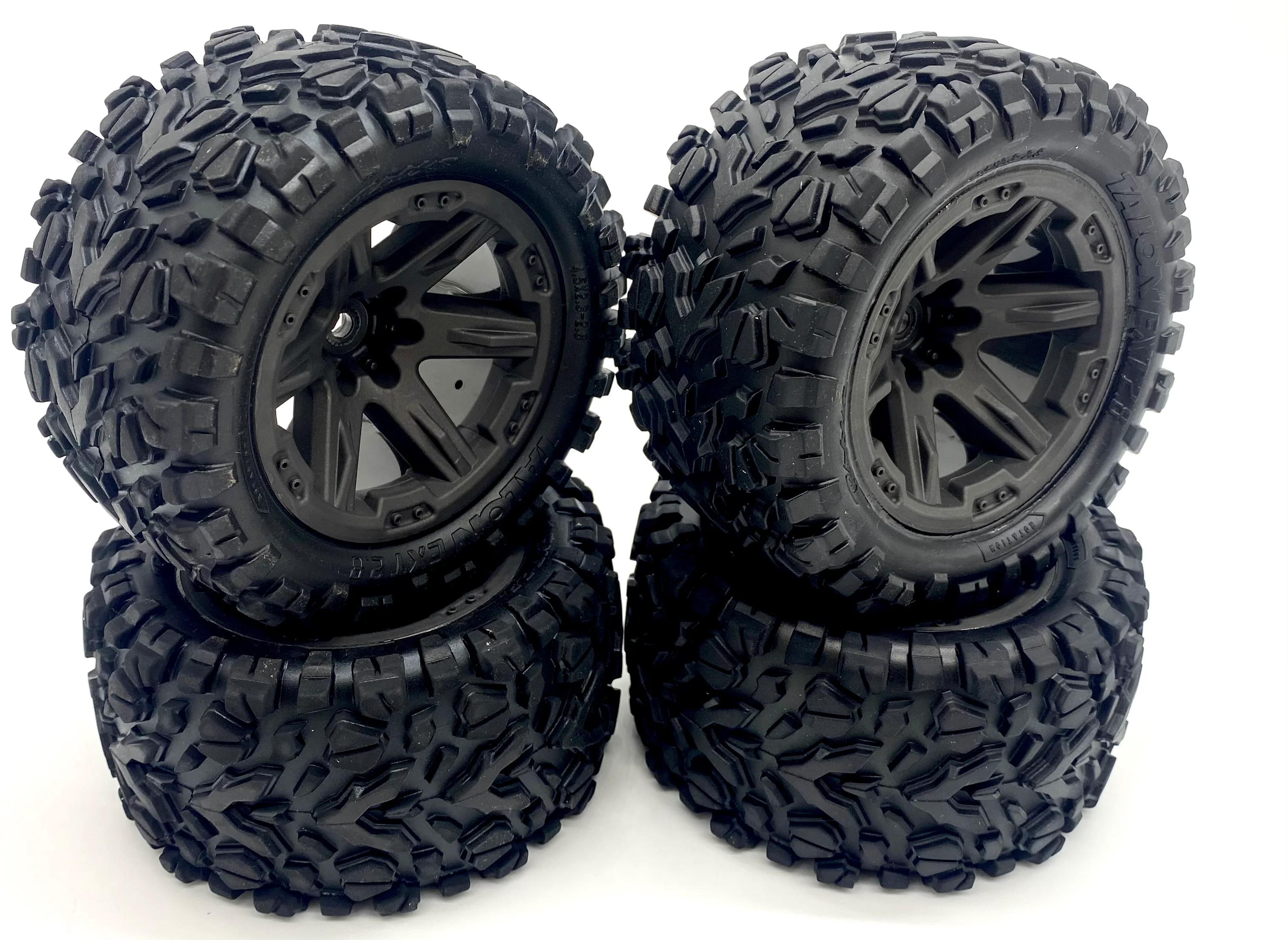 fits Rustler 4x4 BL-2S TIRES & WHEELS (4) Tyres) 6763 Traxxas 67164-4 - Image 3