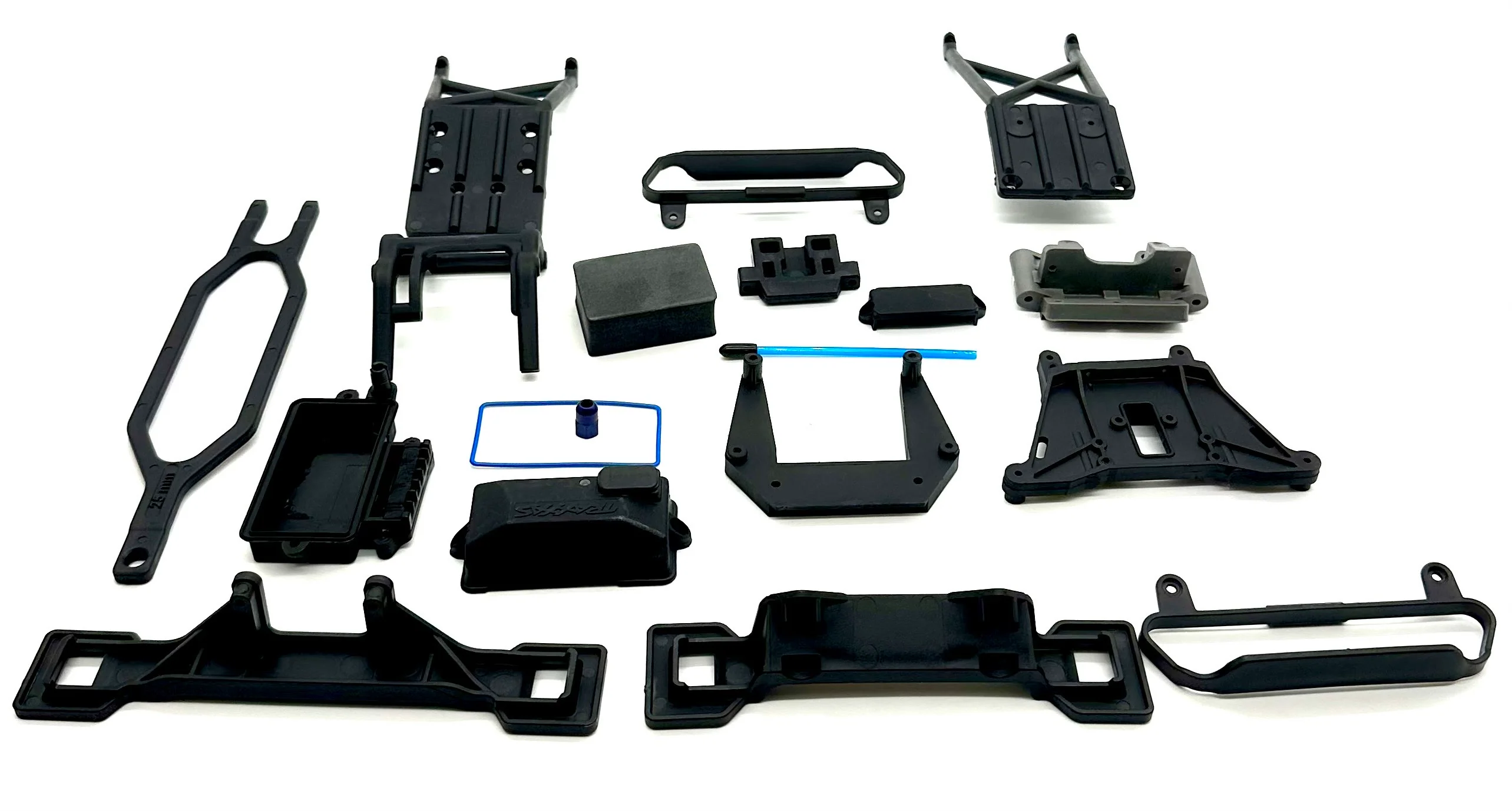 fits Slash 2wd BL-2S - PLASTIC SET (bulkhead shock towers receiver box 58334-4
