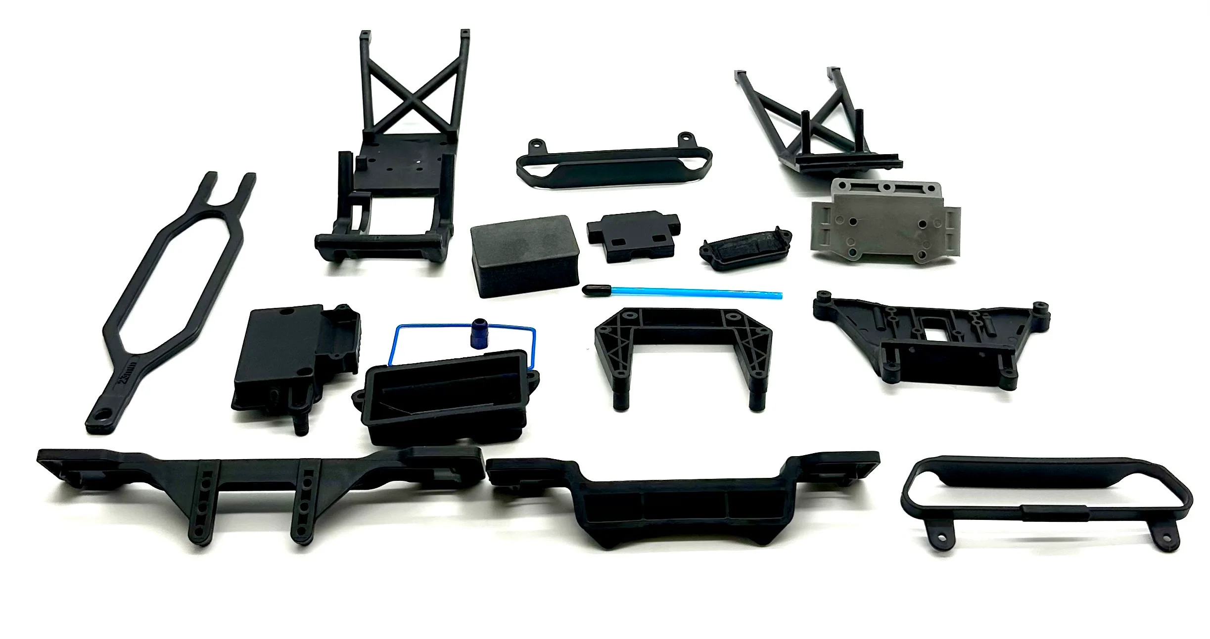 fits Slash 2wd BL-2S - PLASTIC SET (bulkhead shock towers receiver box 58334-4 - Image 3