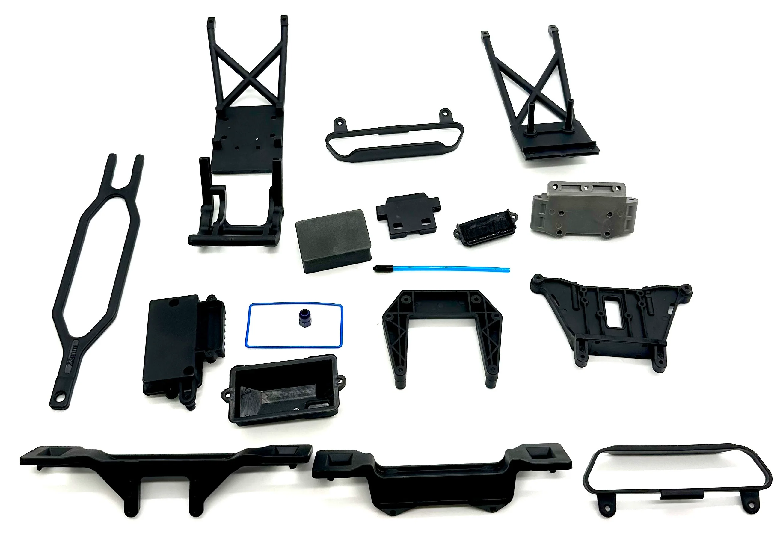 fits Slash 2wd BL-2S - PLASTIC SET (bulkhead shock towers receiver box 58334-4 - Image 4