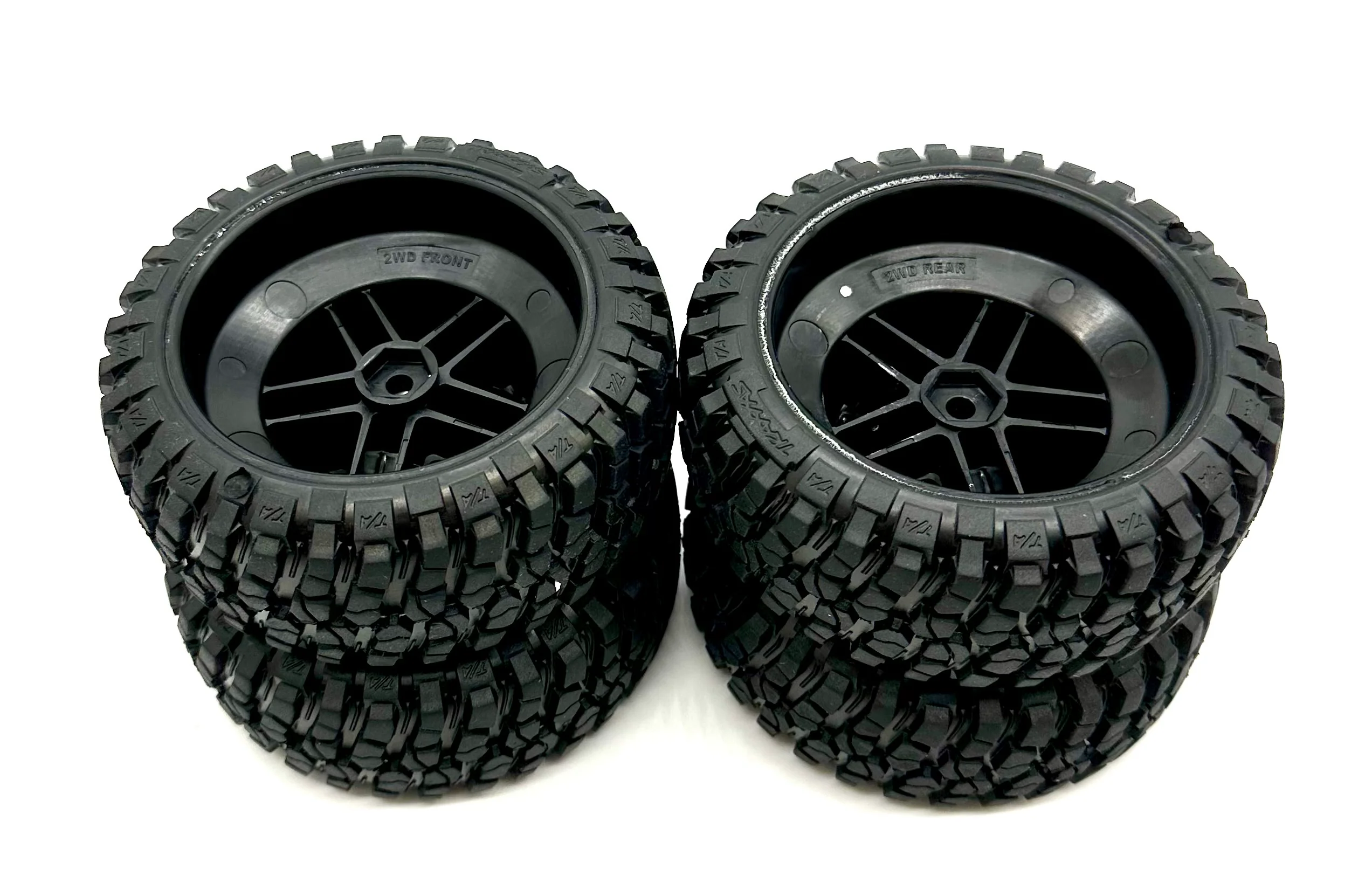 fits Slash 2wd BL-2S - TIRES & Wheels (12mm SCT Tyres spec tra5885 58334-4 - Image 3