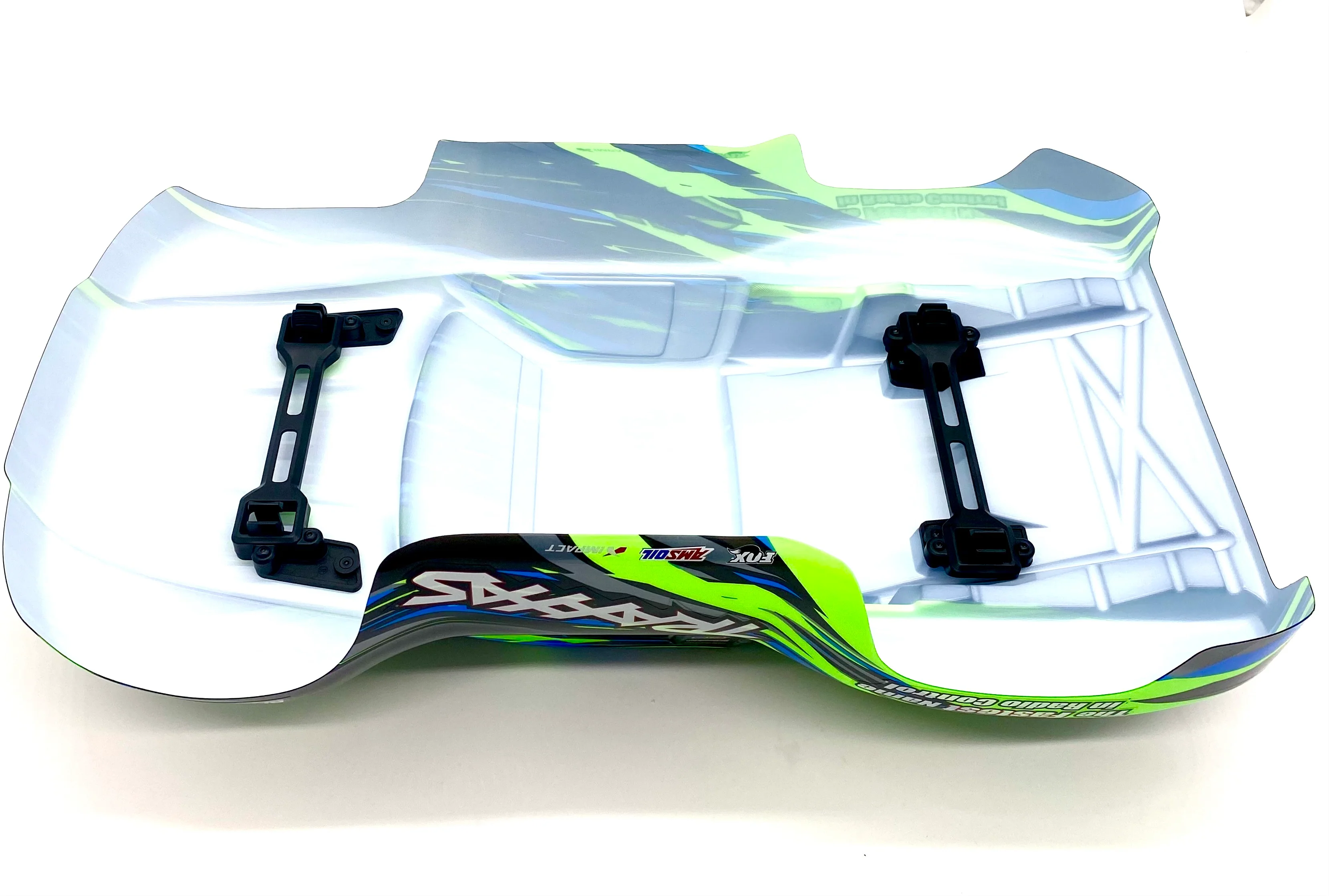 fits SLASH 4x4 BL-2s - BODY Shell (Green #1) 6932-grn painted clipless Traxxas 68154-4 - Image 3