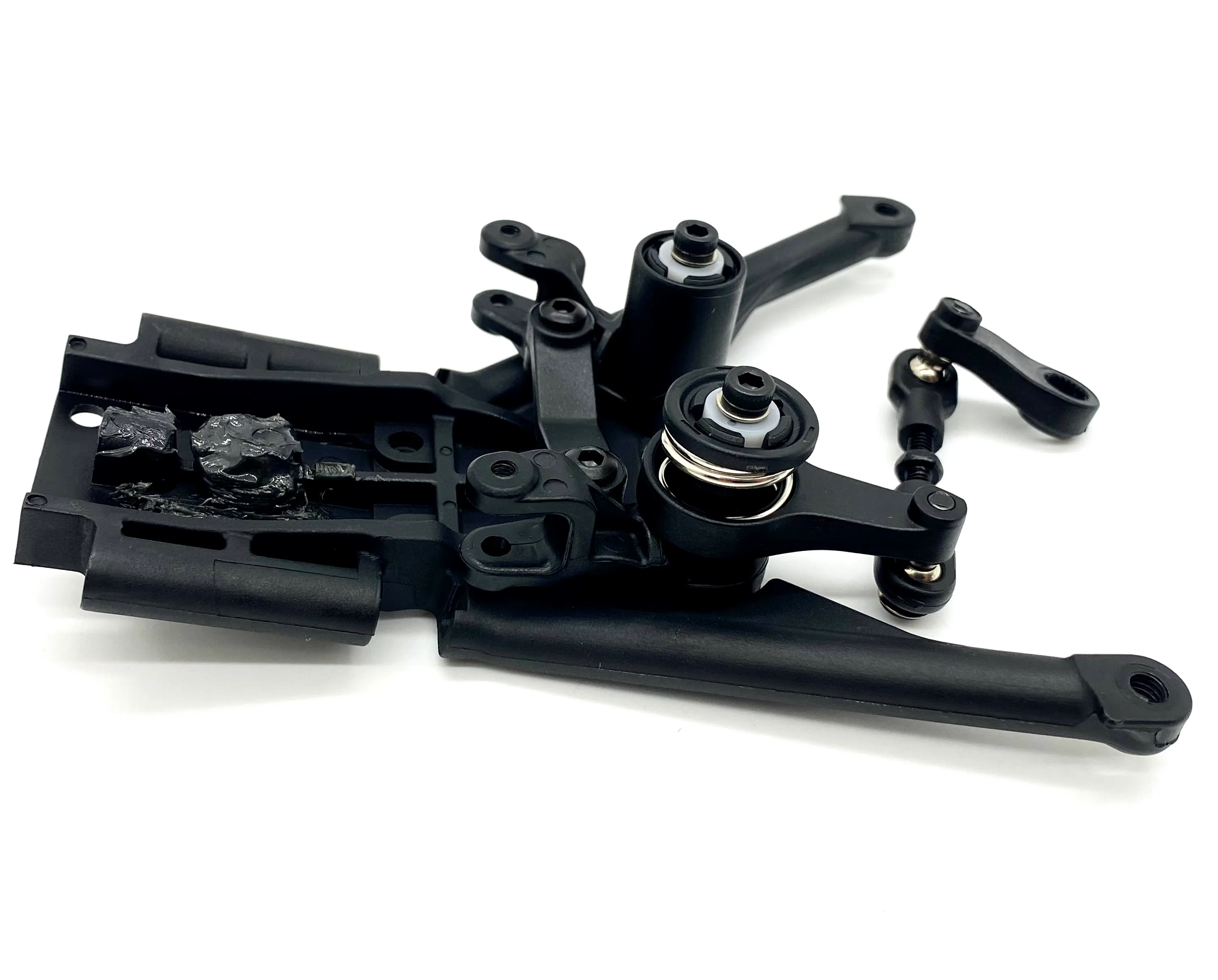 fits SLASH 4x4 BL-2s - STEERING, front Skid Plate bellcrank stampede Traxxas 68154-4