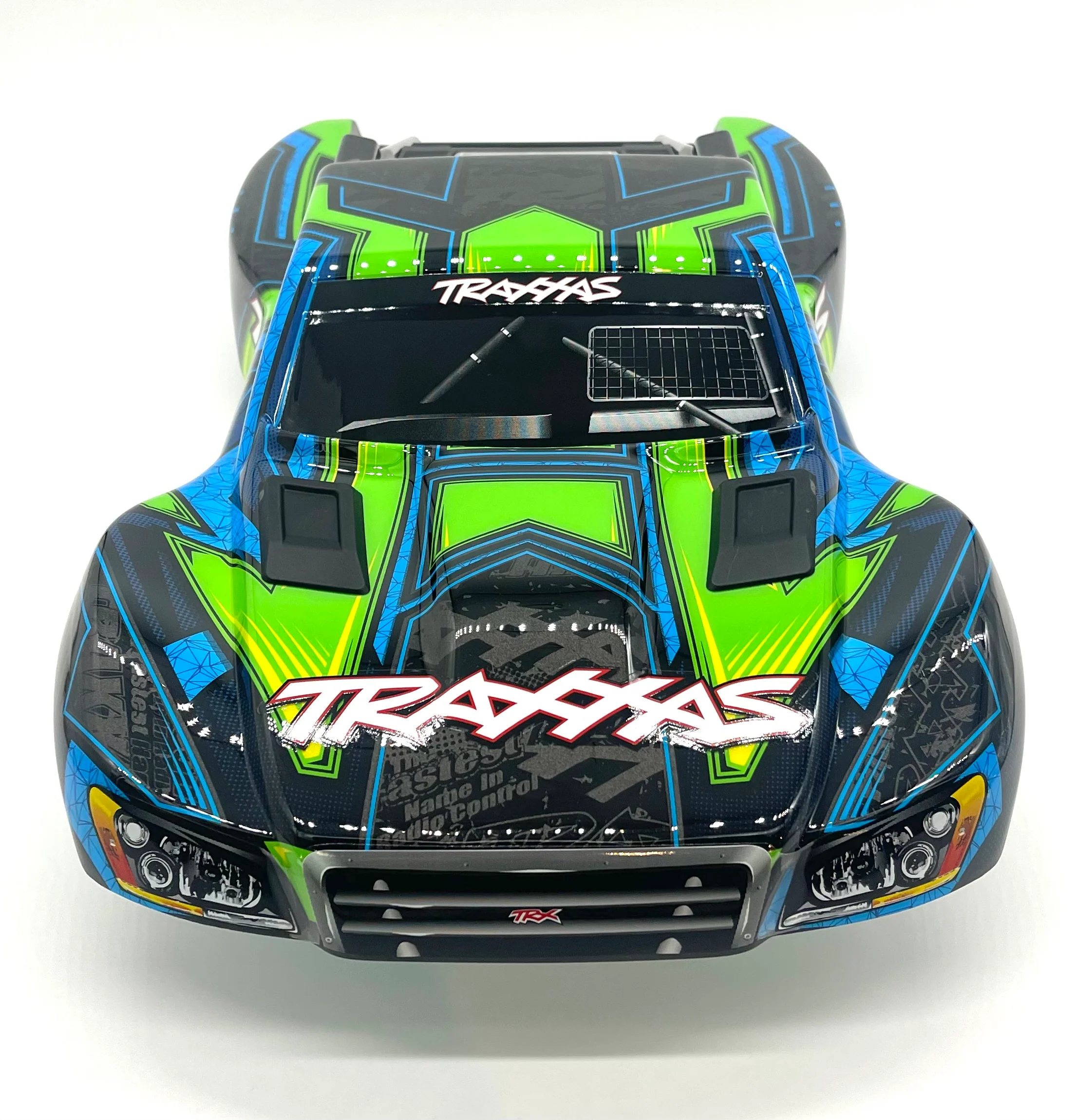 fits Slash 4x4 ULTIMATE Clipless BODY Shell (GREEN & Blue Cover Shell 68277-4 - Image 3