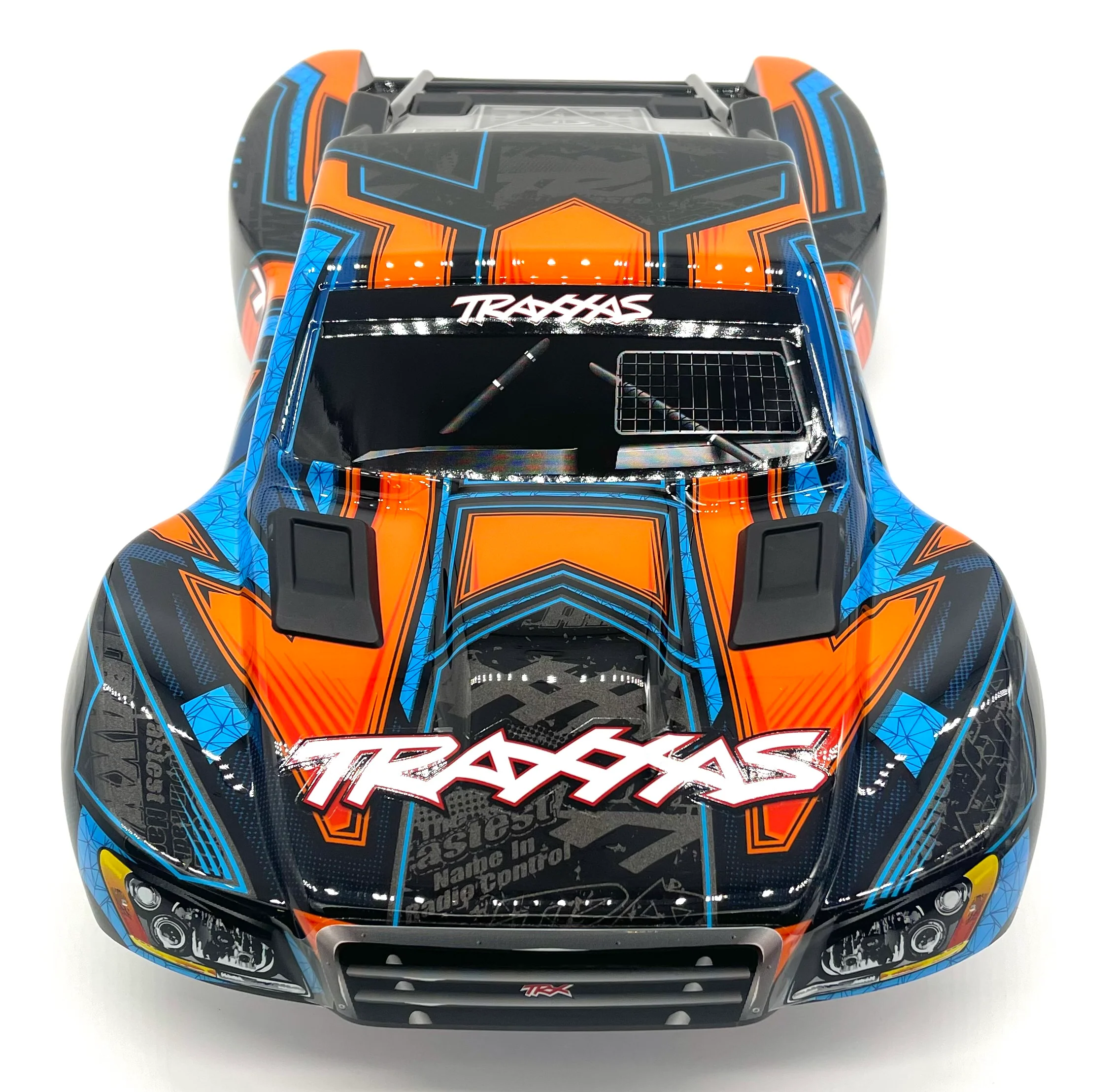 fits Slash 4x4 ULTIMATE Clipless BODY Shell (ORANGE & Blue Cover Shell 68277-4 - Image 3
