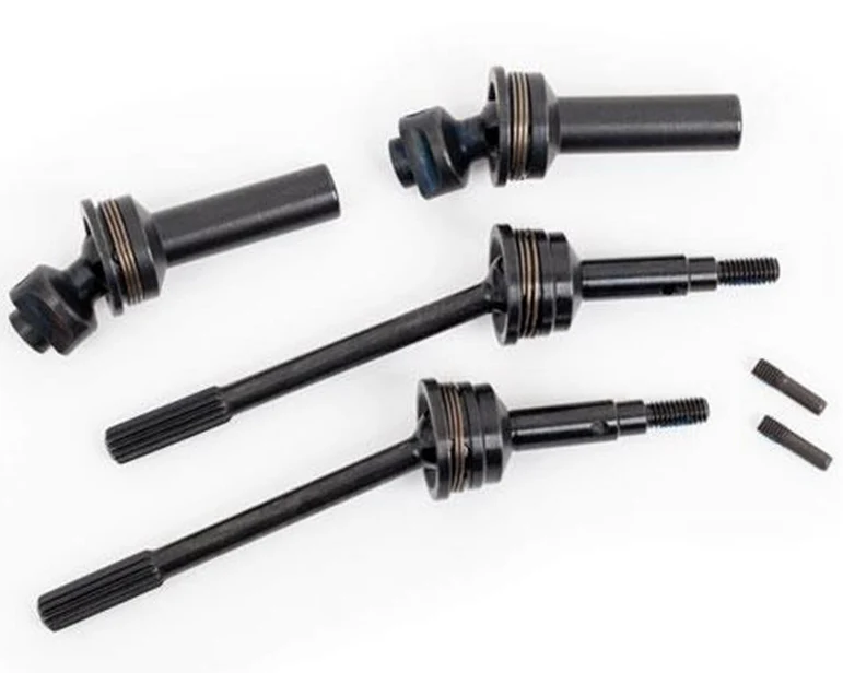 fits SLASH 4x4 raptor, Rustler stampede Hoss Steel DRIVESHAFTS 9051r 9052r 68077-4 - Image 3