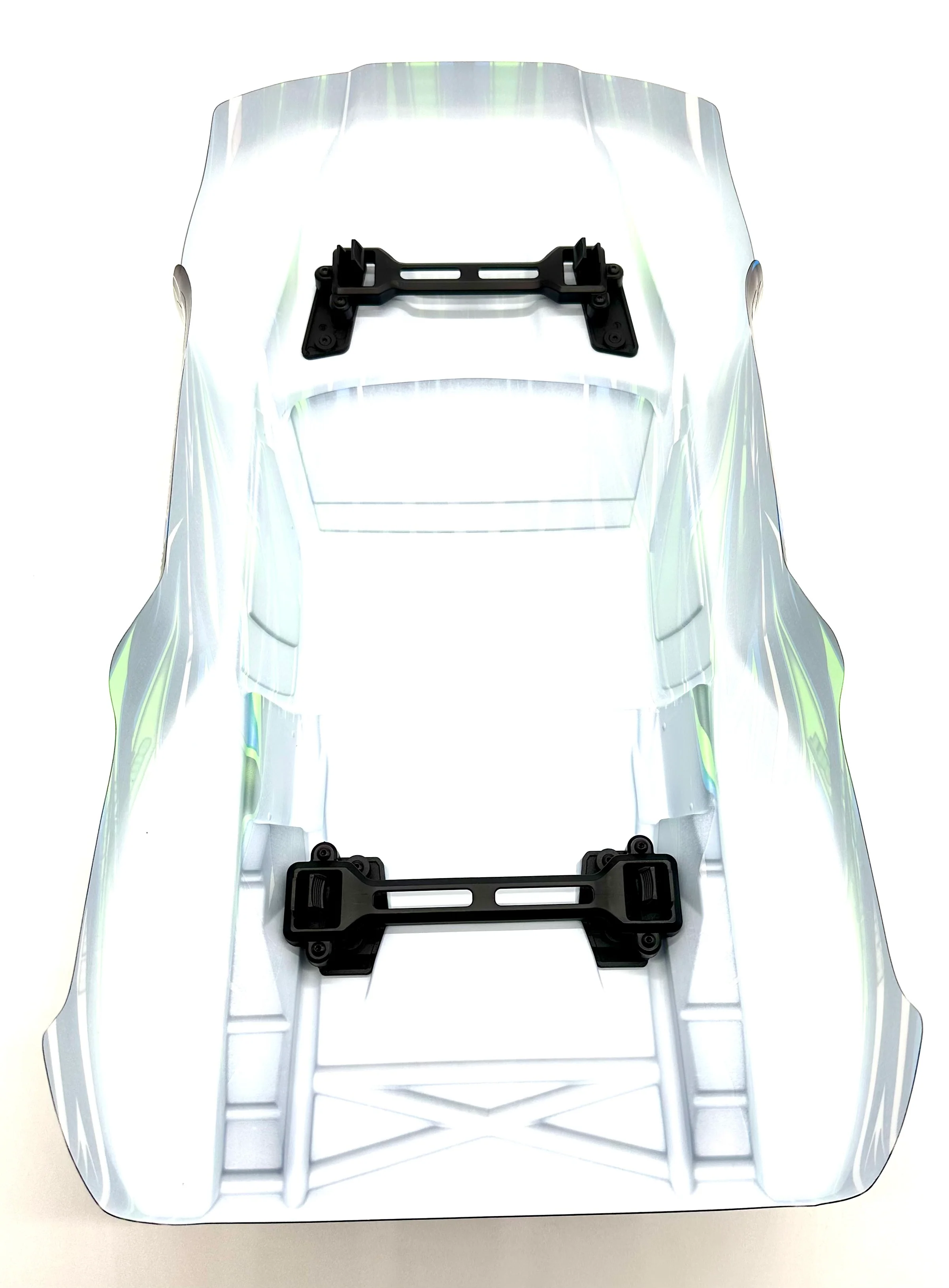 SLASH 4x4 VXL - BODY Shell (Green Black clipless cover 68386-4 - Image 10
