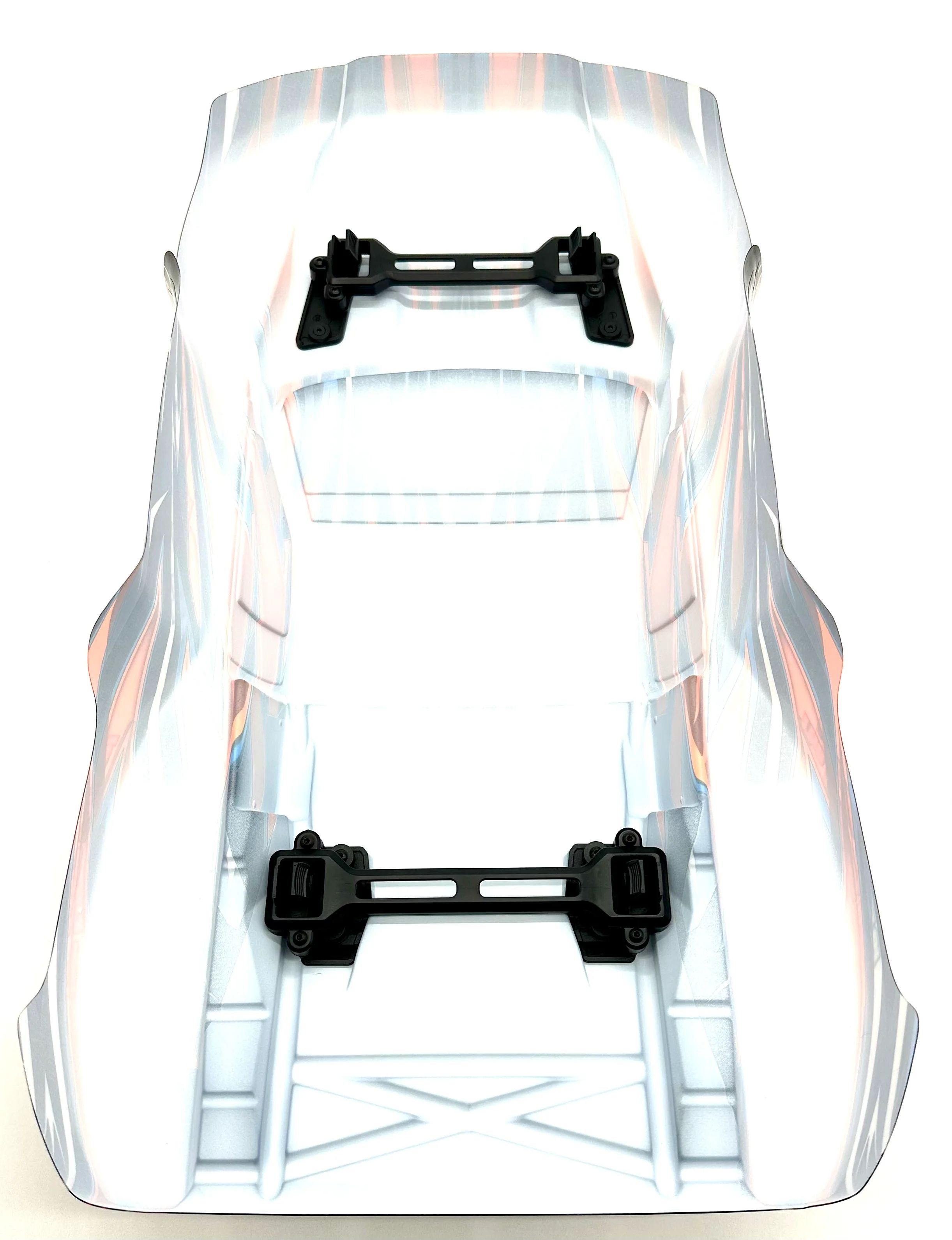 SLASH 4x4 VXL - BODY Shell (Orange Black clipless cover 68386-4 - Image 10