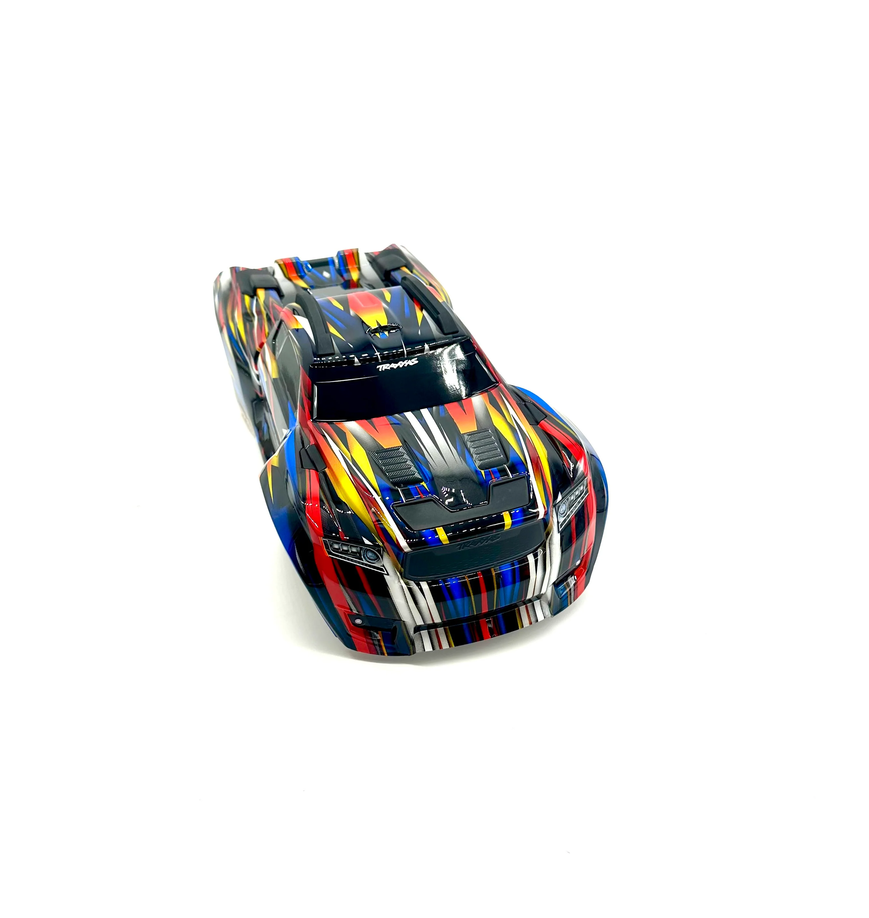 Fits SLEDGE - Body Shell (2024 BLUE R&R cover 9511-blue, roll cage Traxxas 95096-4 - Image 3