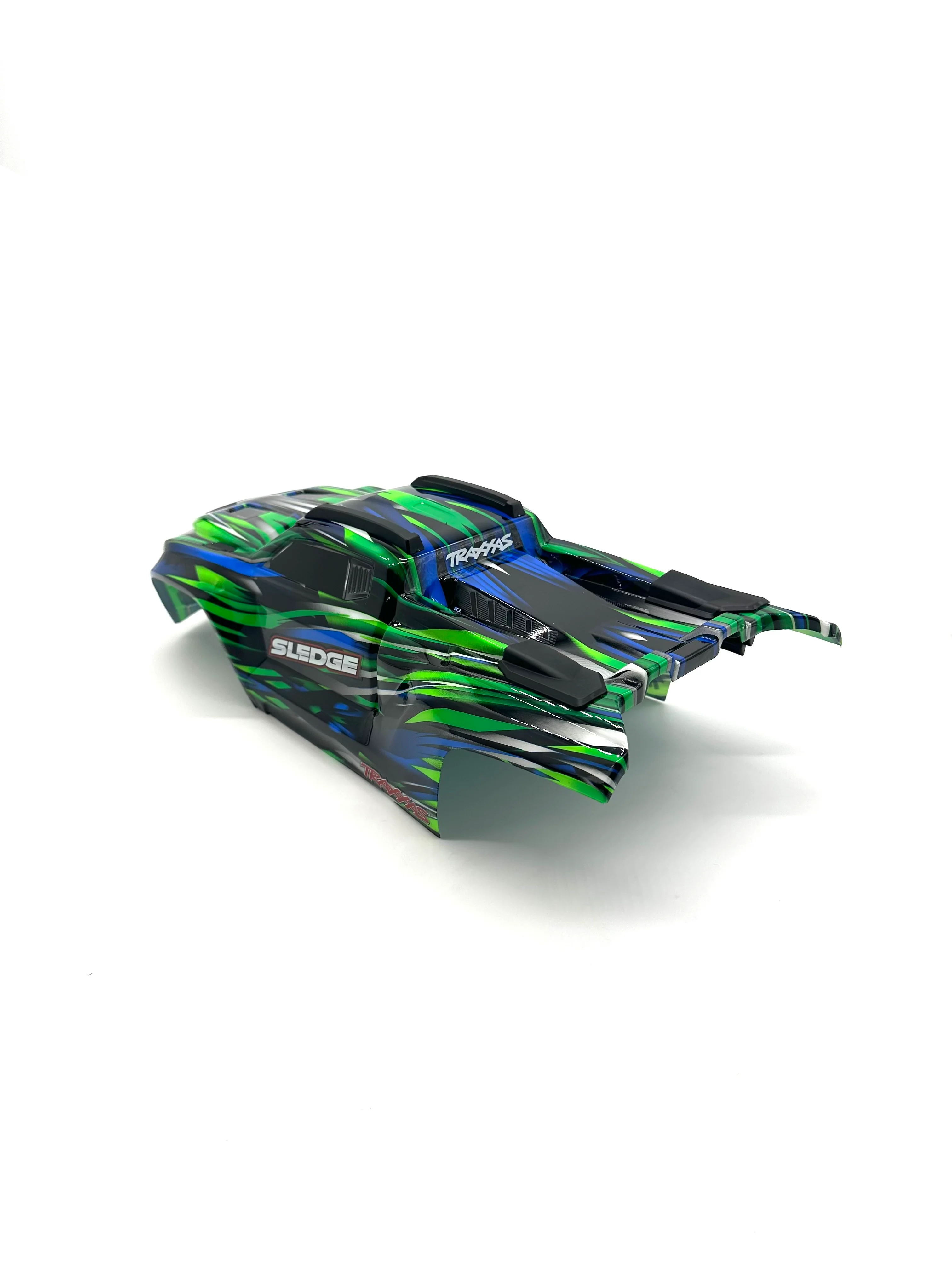 Fits SLEDGE - Body Shell (2024 GREEN cover 9511-green, roll cage Traxxas 95096-4 - Image 3