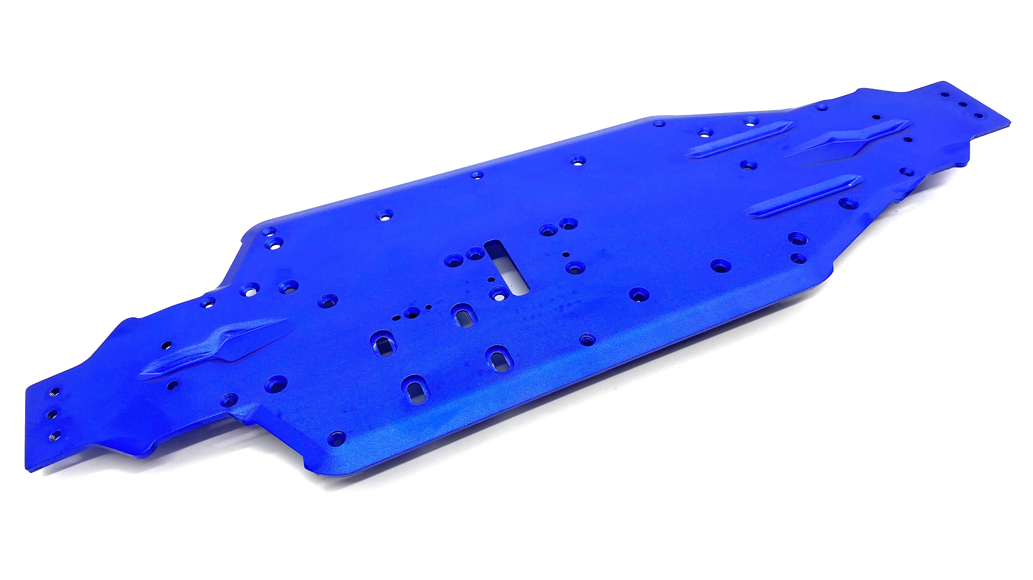 Fits SLEDGE - CHASSIS (blue anodized aluminum plate 9522 Traxxas 95096-4