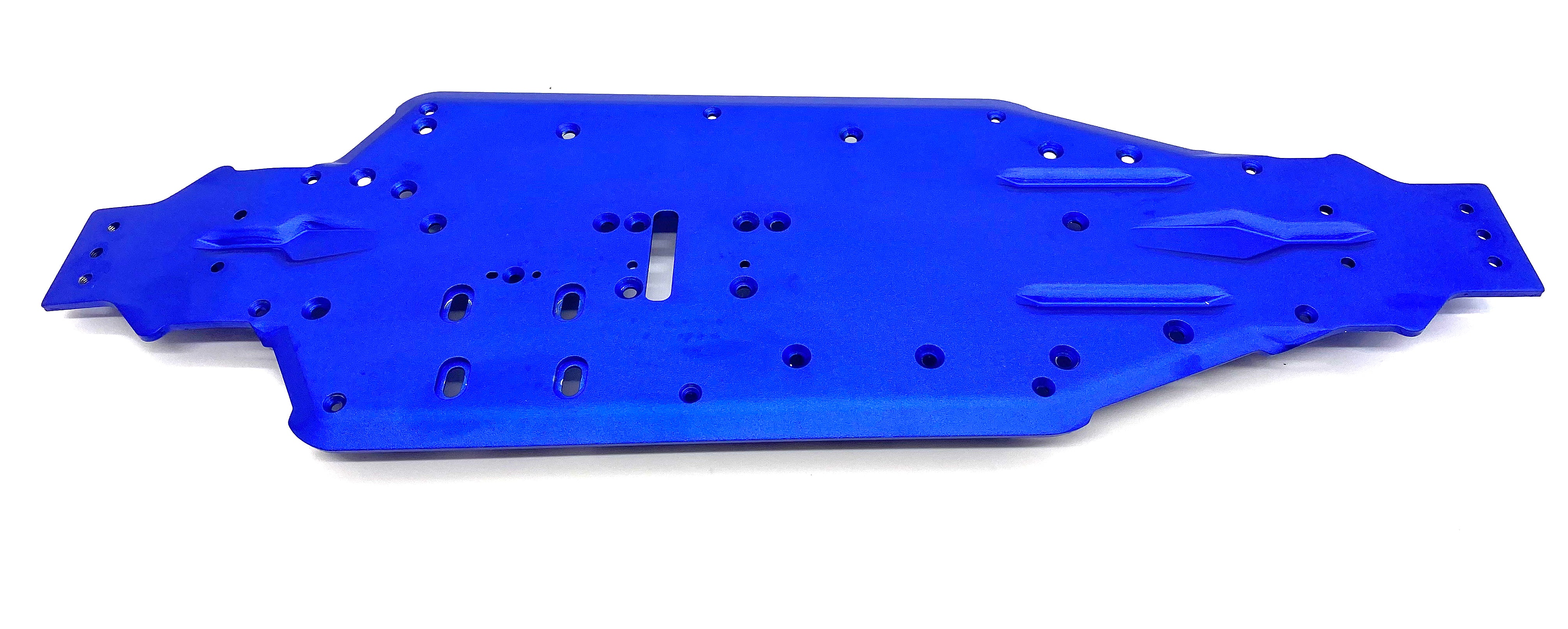 Fits SLEDGE - CHASSIS (blue anodized aluminum plate 9522 Traxxas 95096-4 - Image 2