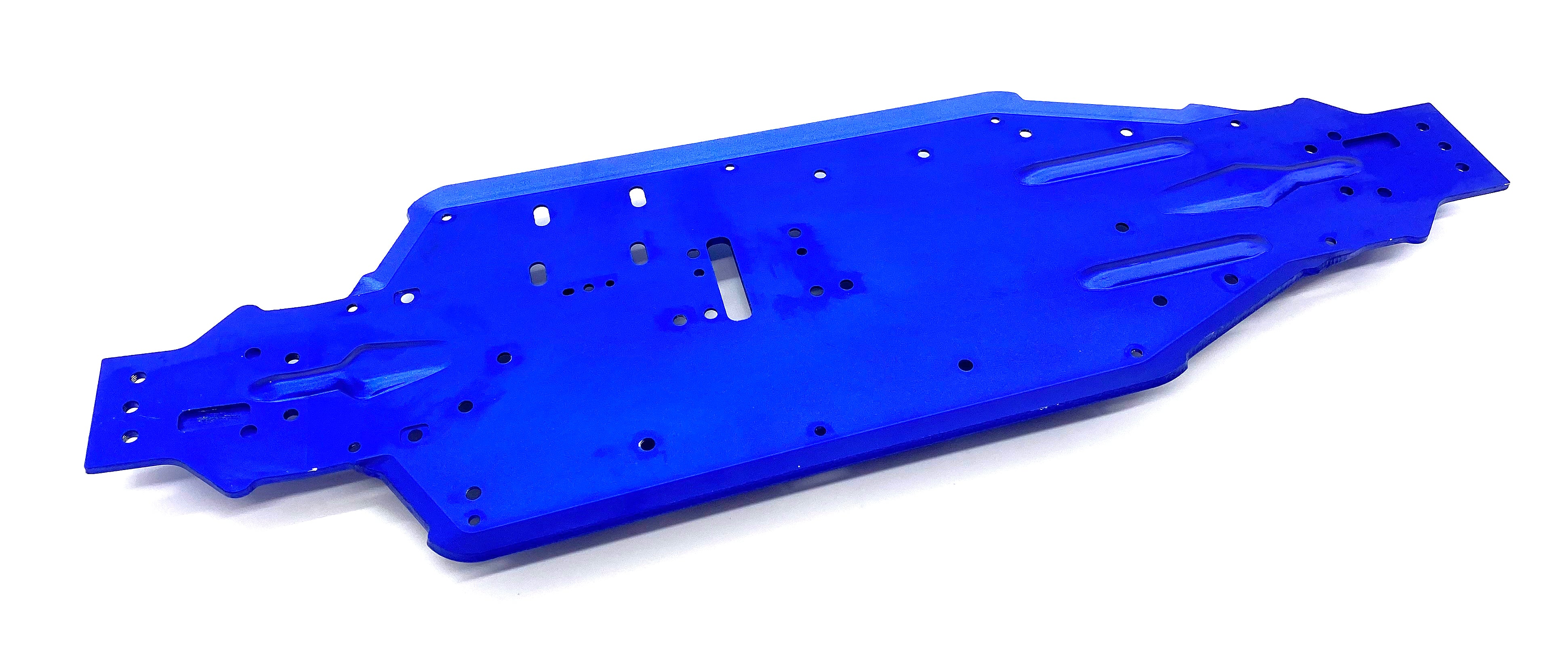 Fits SLEDGE - CHASSIS (blue anodized aluminum plate 9522 Traxxas 95096-4 - Image 4
