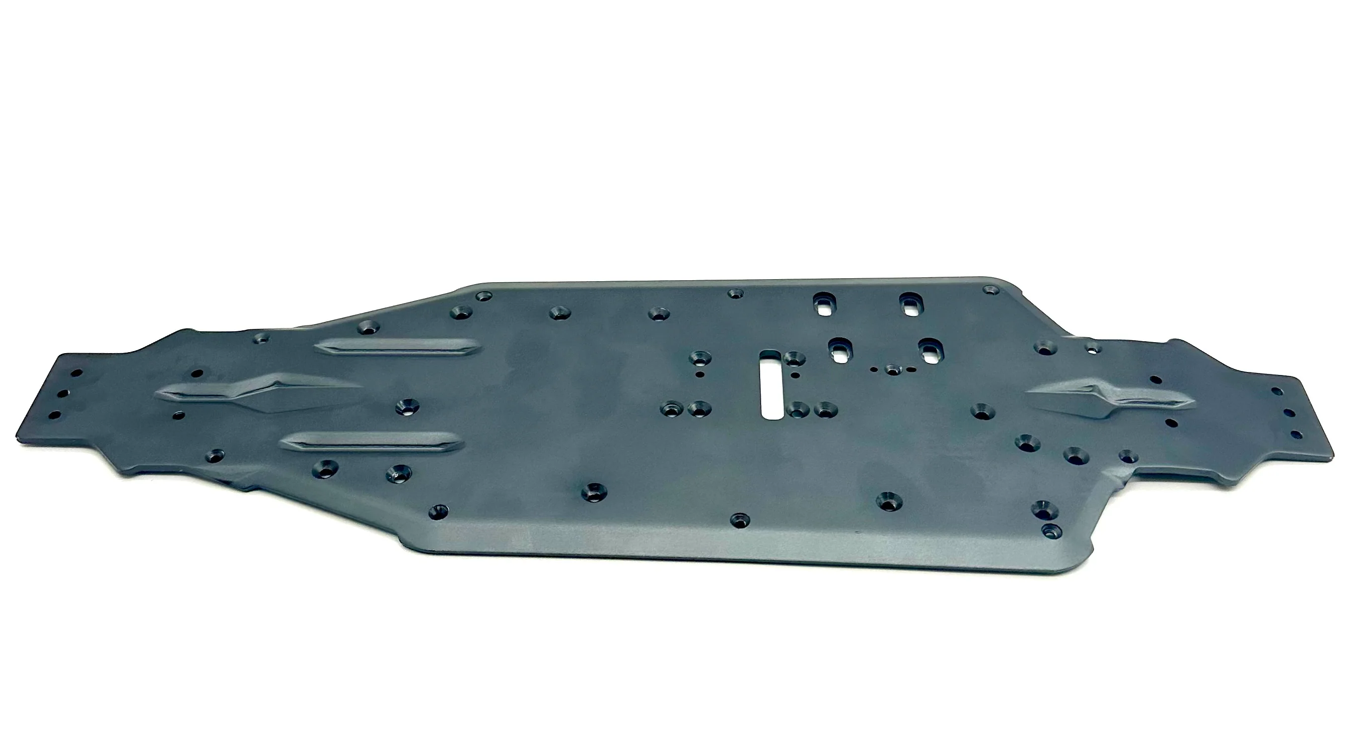 Fits SLEDGE - CHASSIS (Gray anodized aluminum plate 9522a Traxxas 95096-4 - Image 3