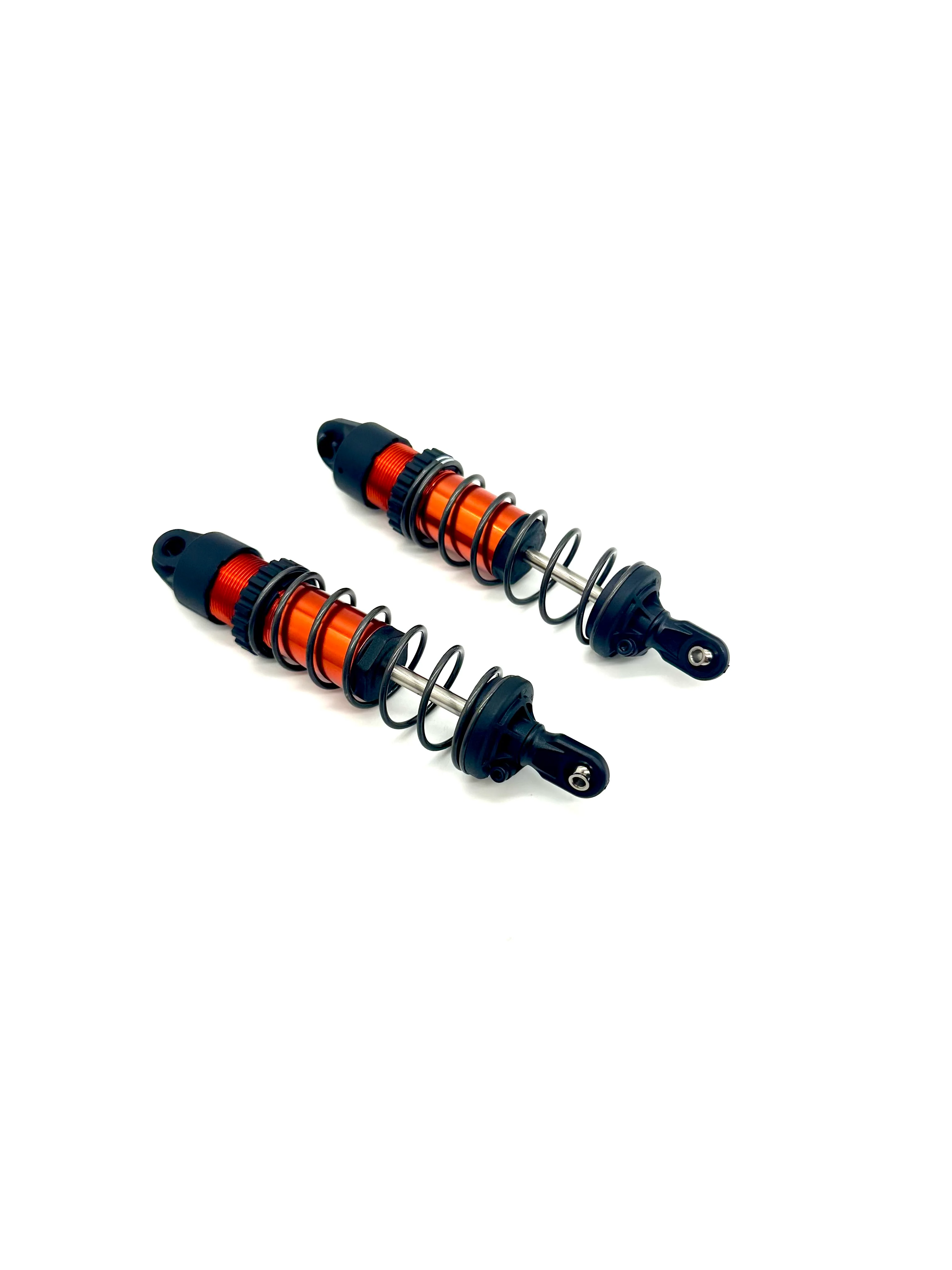 Fits SLEDGE - FRONT SHOCKS, orange (9660t Assembled Dampers Springs Traxxas 95096-4 - Image 2