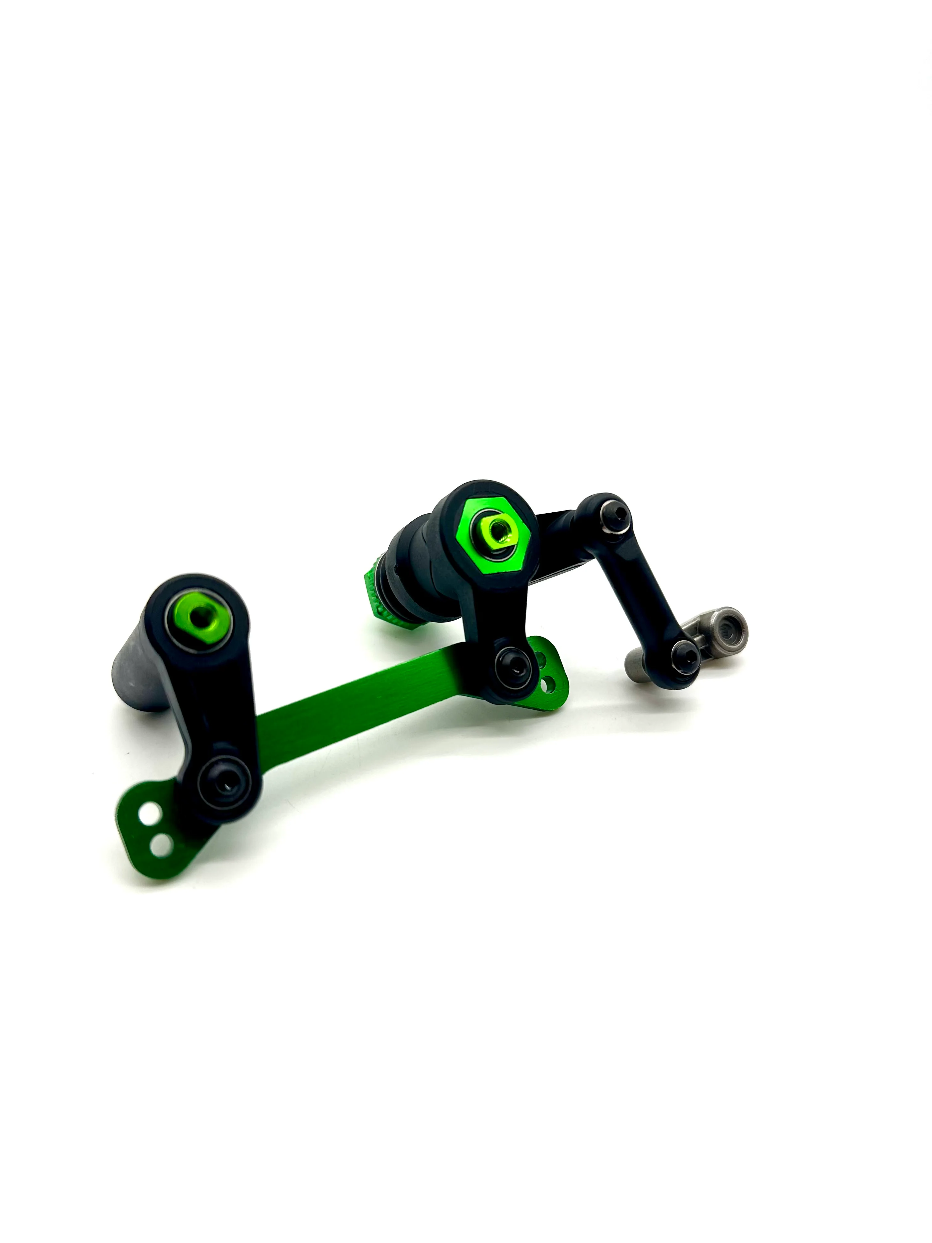 Fits SLEDGE - STEERING Set (Green) bellcrank bearings servo saver Traxxas 95096-4 - Image 4