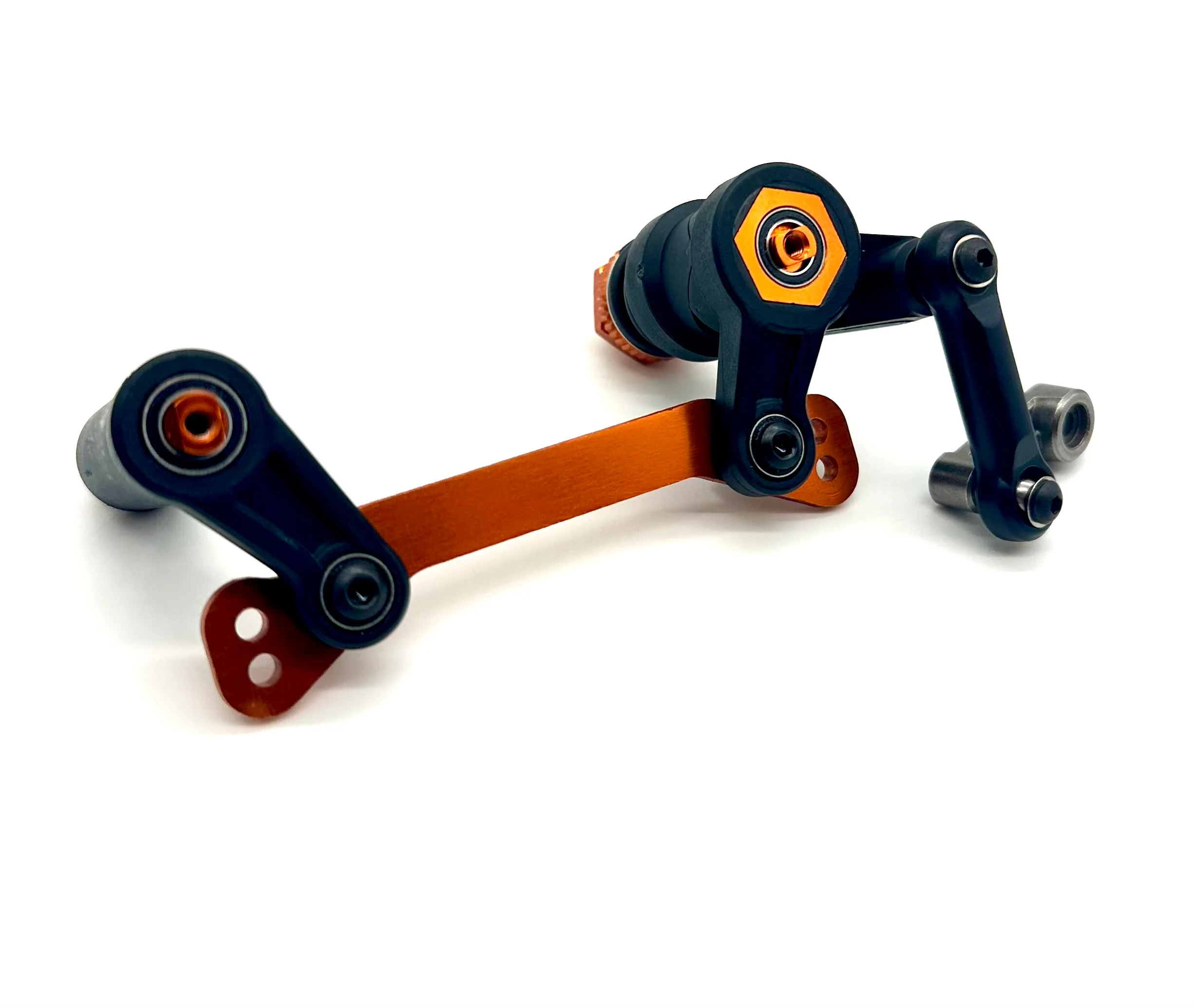 Fits SLEDGE - STEERING Set (Orange) bellcrank bearings servo saver Traxxas 95096-4 - Image 4