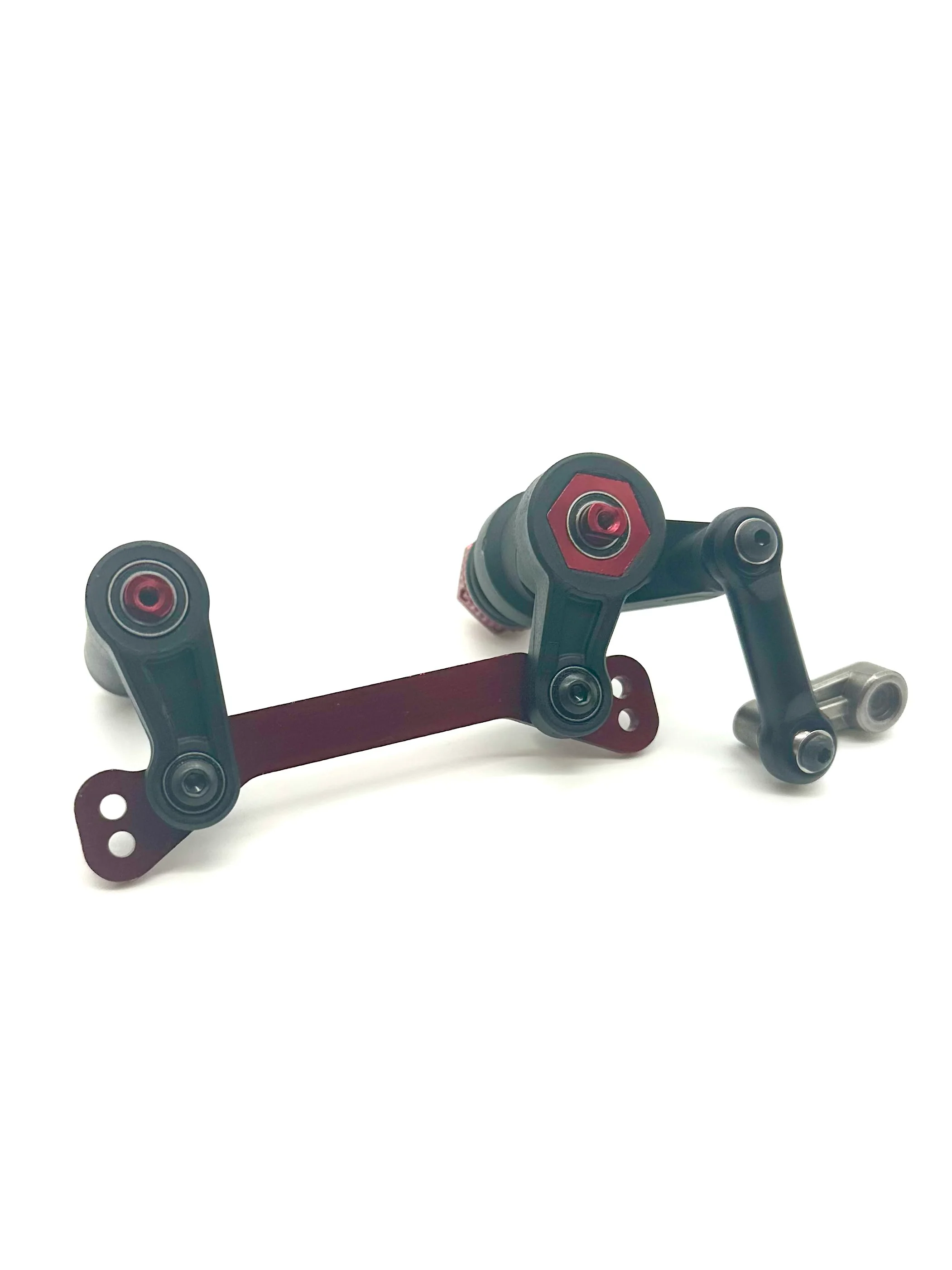 Fits SLEDGE - STEERING Set (Red) bellcrank bearings servo saver Traxxas 95096-4 - Image 4