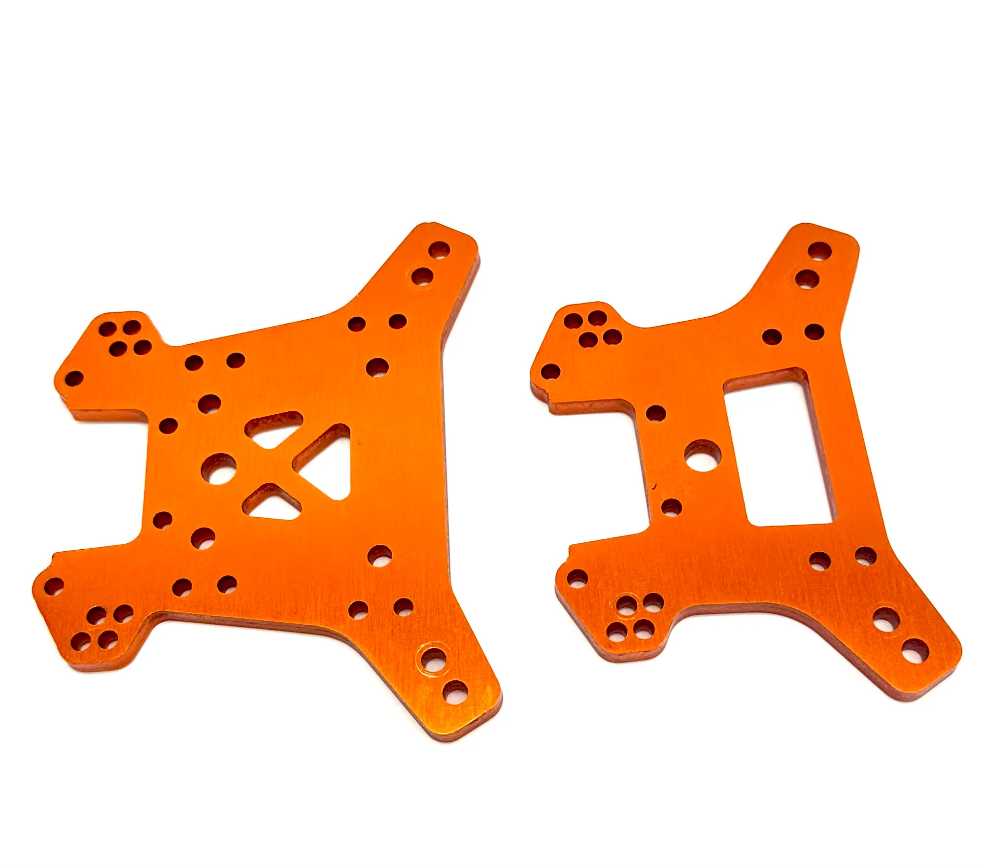 Fits SLEDGE - Towers (Front/Rear Shock Tower aluminum Orange Traxxas 95096-4 - Image 3