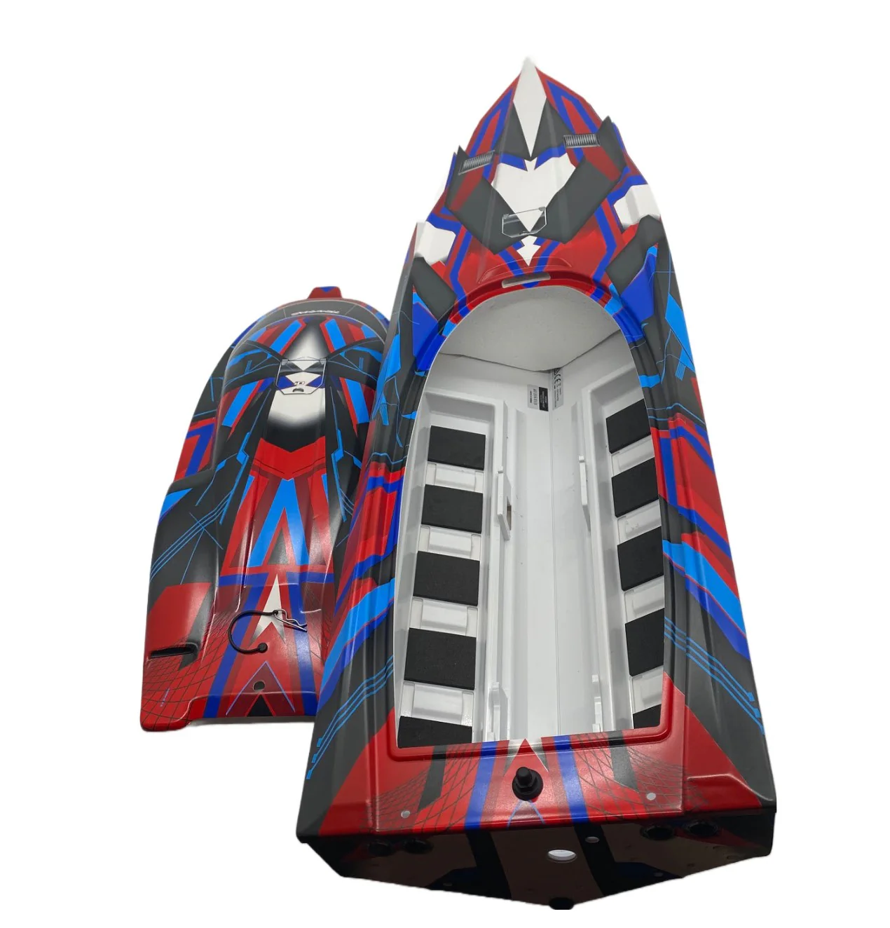 fits Spartan Boat HULL & Hatch Cover (RED & Blue) fully assembled 57076-4