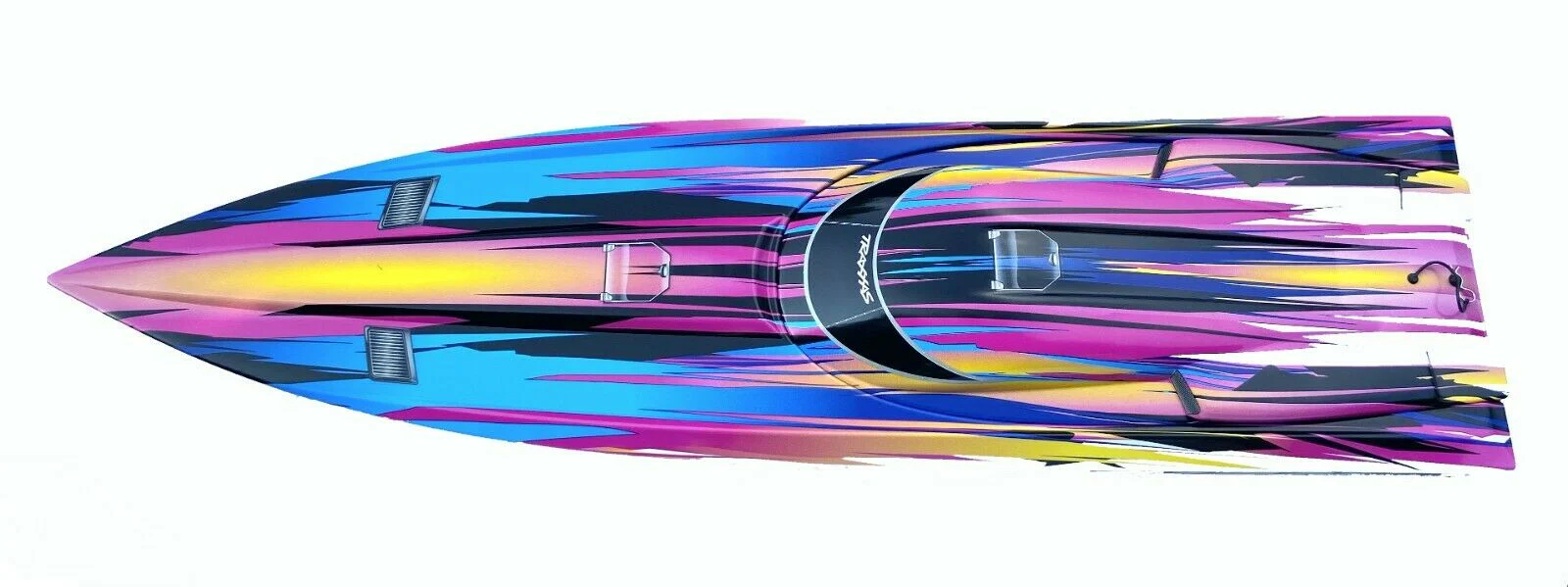 fits Spartan Boat HULL & Hatch (Pink-Blue graphics 5735P) 57076-4 - Image 3