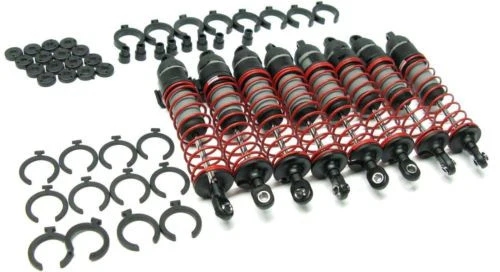 fits T-Maxx 3.3 SHOCKS (set 8 spacers assembled dampers 2.5 classic 49077-3