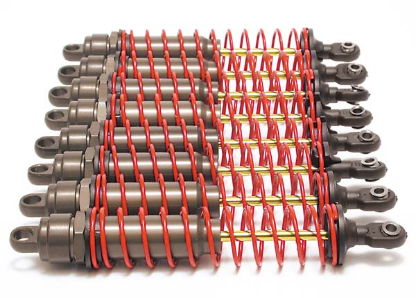 fits T-Maxx 3.3/2.5 SHOCKS  (set 8 big-bore Aluminum T6 assembled dampers classic 49077-3 - Image 2