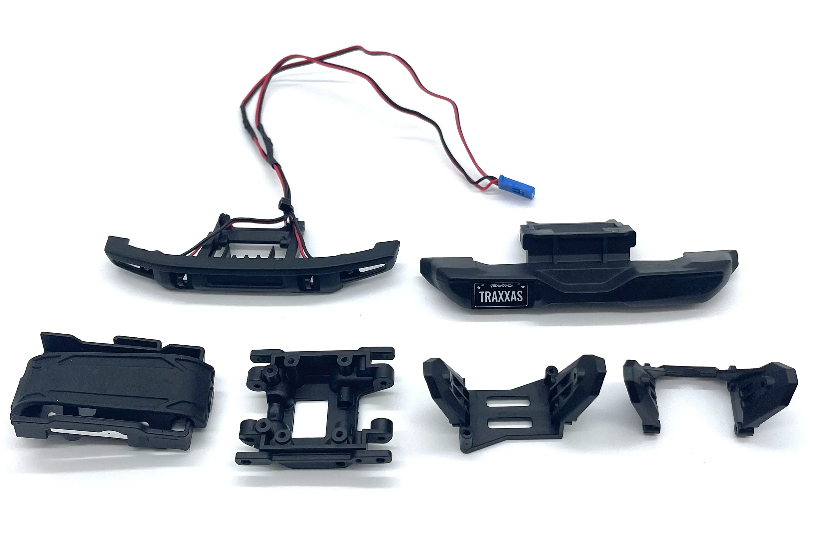 fits TRX-4M BRONCO - Skid plates, bumpers, shock mounts, LED lights  97074-1