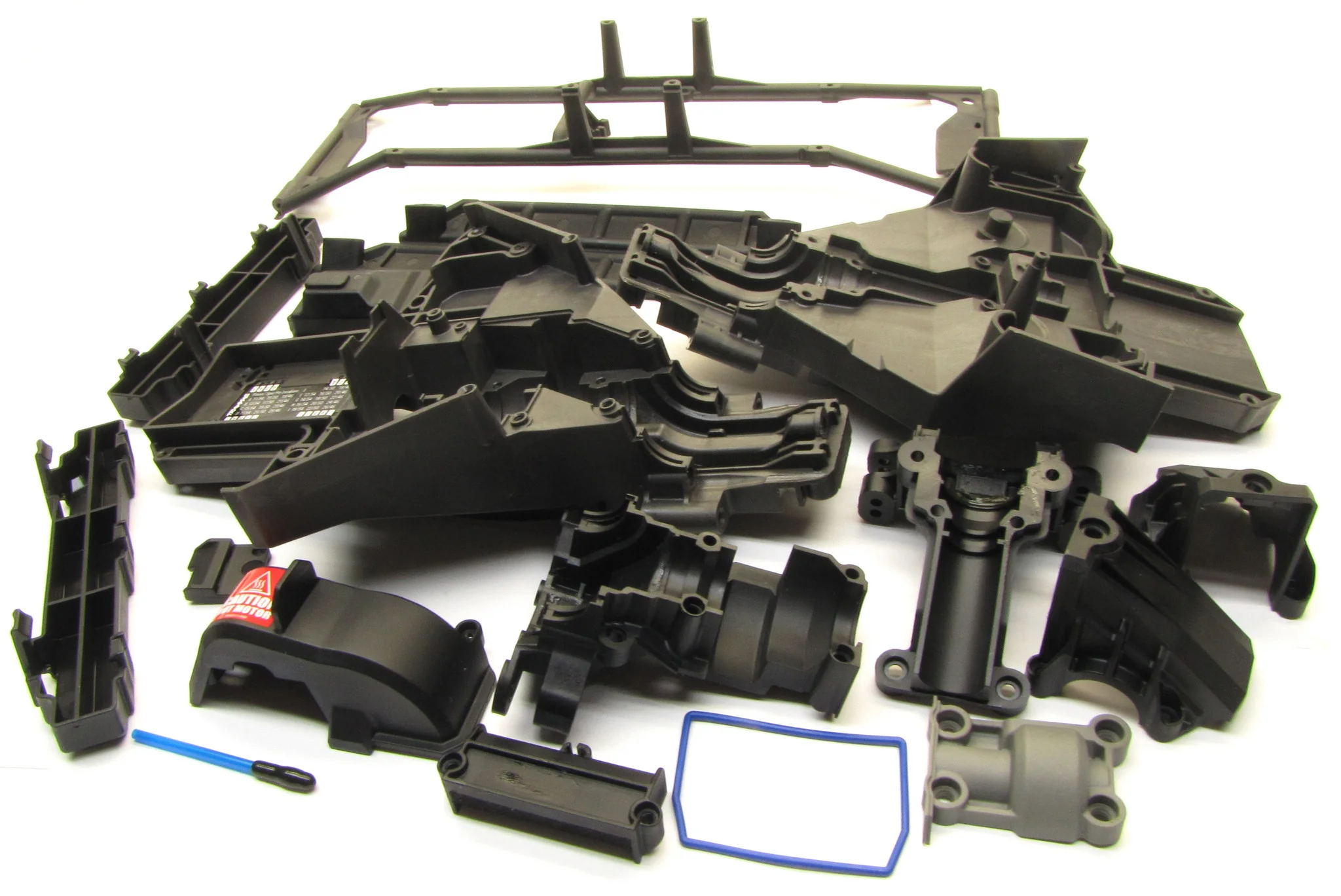 fits X-MAXX Plastic Set (Front, Rear 8s Bulkhead Covers Receiver box 77086-4 - Image 2
