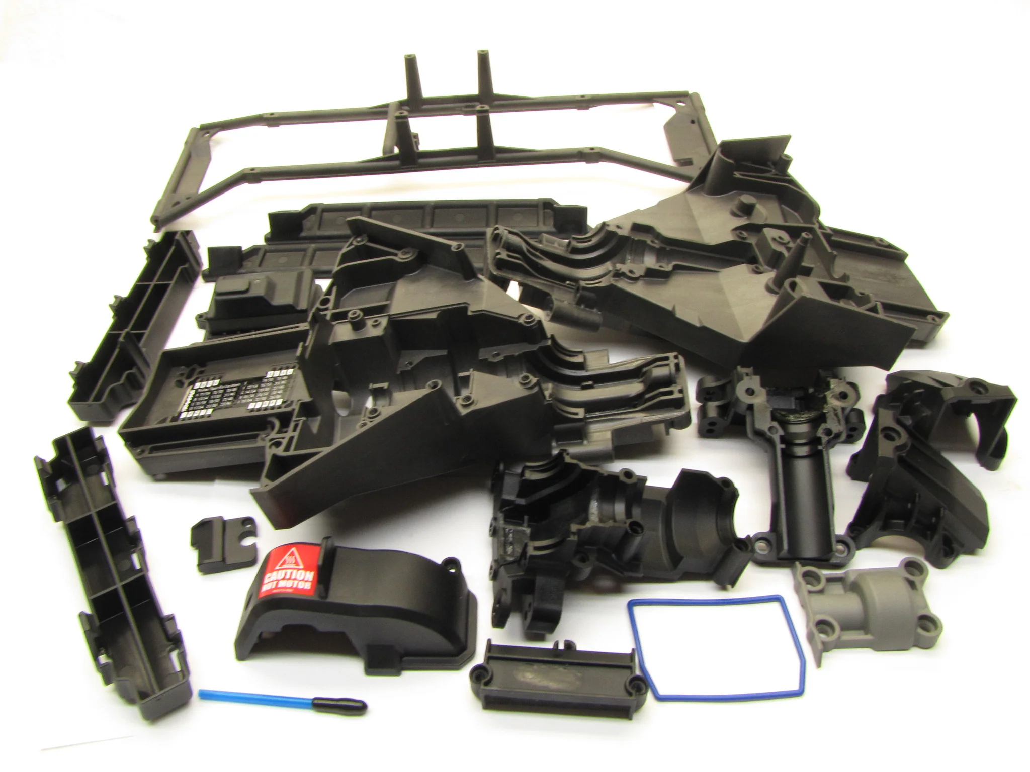 fits X-MAXX Plastic Set (Front, Rear 8s Bulkhead Covers Receiver box 77086-4 - Image 3