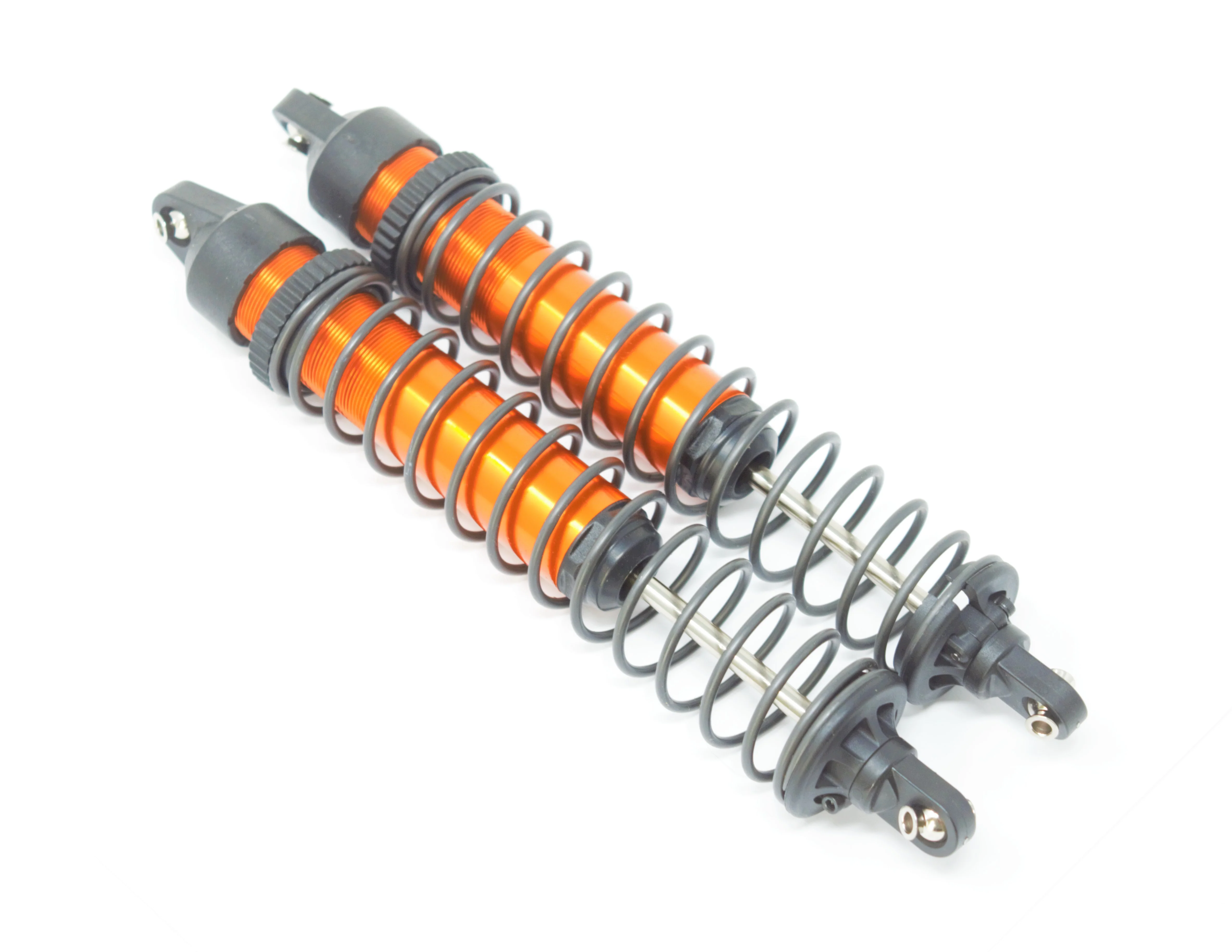fits X-MAXX SHOCKS (GTX Aluminum ORANGE-Anodized TRA7761O (2) Springs 77086-4