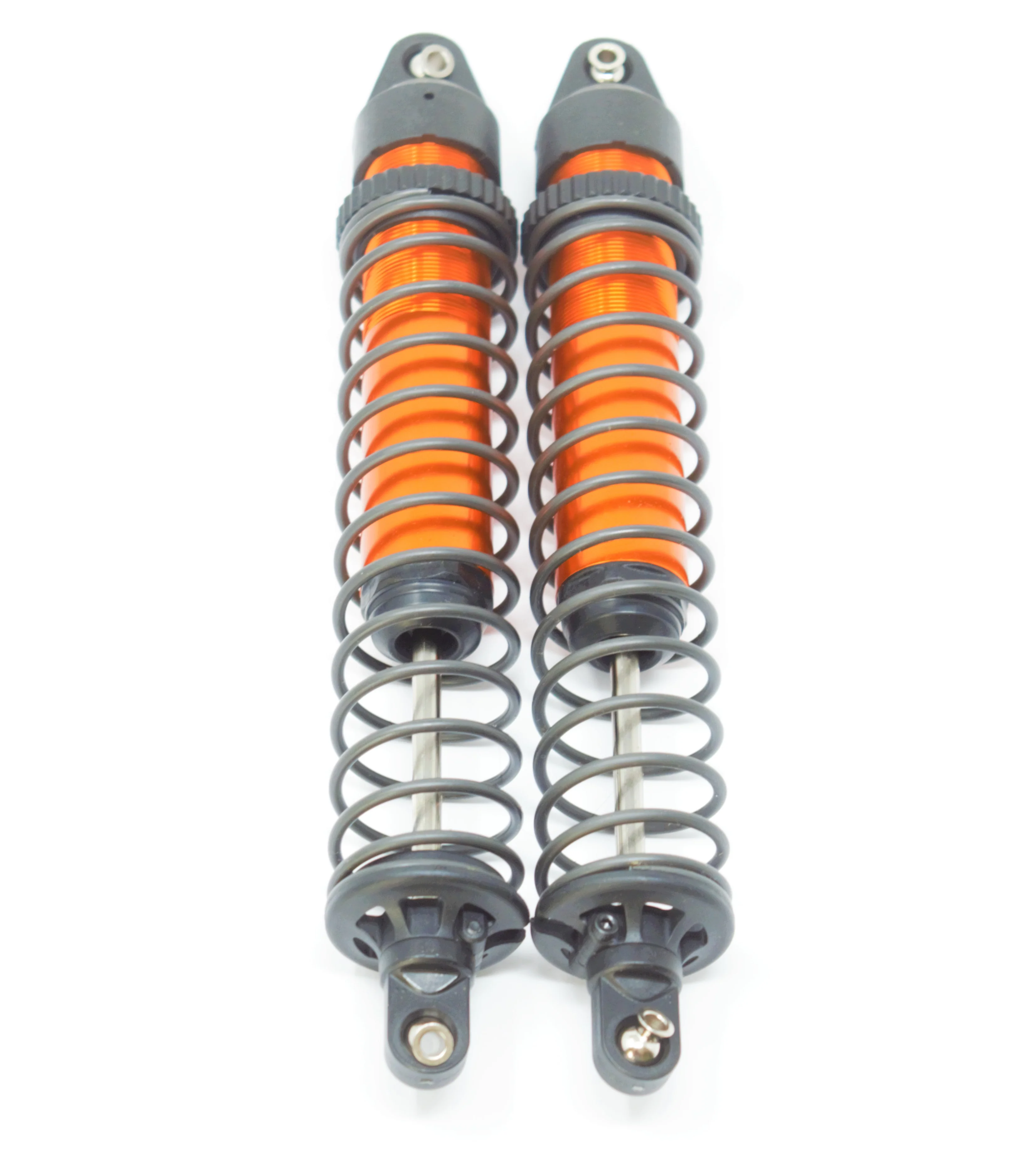 fits X-MAXX SHOCKS (GTX Aluminum ORANGE-Anodized TRA7761O (2) Springs 77086-4 - Image 2