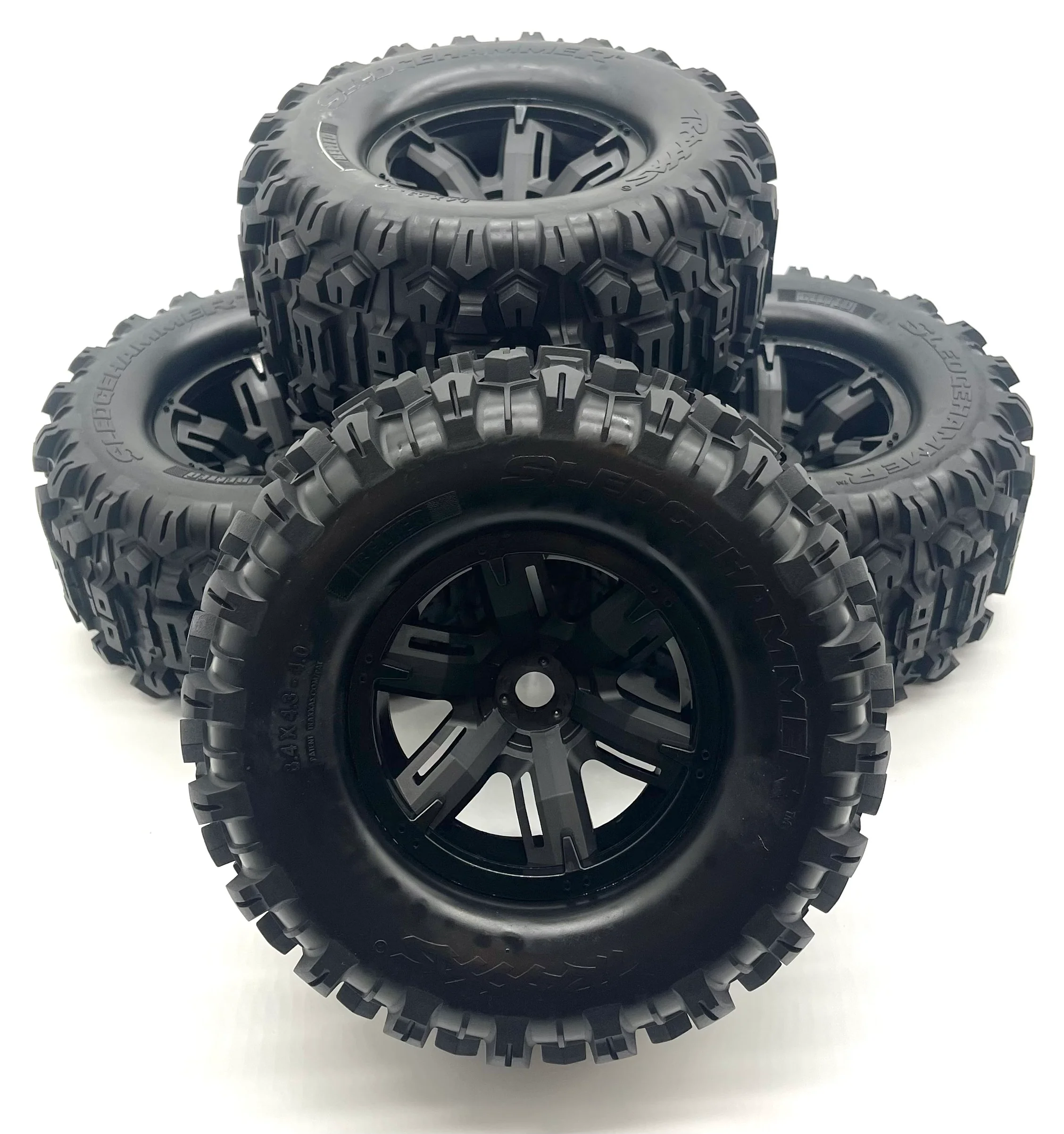 fits X-MAXX Wheels & Tires (8s Factory Glued Assembled (set 4) belted 77086-4 - Image 2