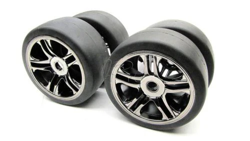 fits XO-1 TIRES Front/Rear (#6479 & # 6477) Set of 4 Wheels Tyres 64077-3