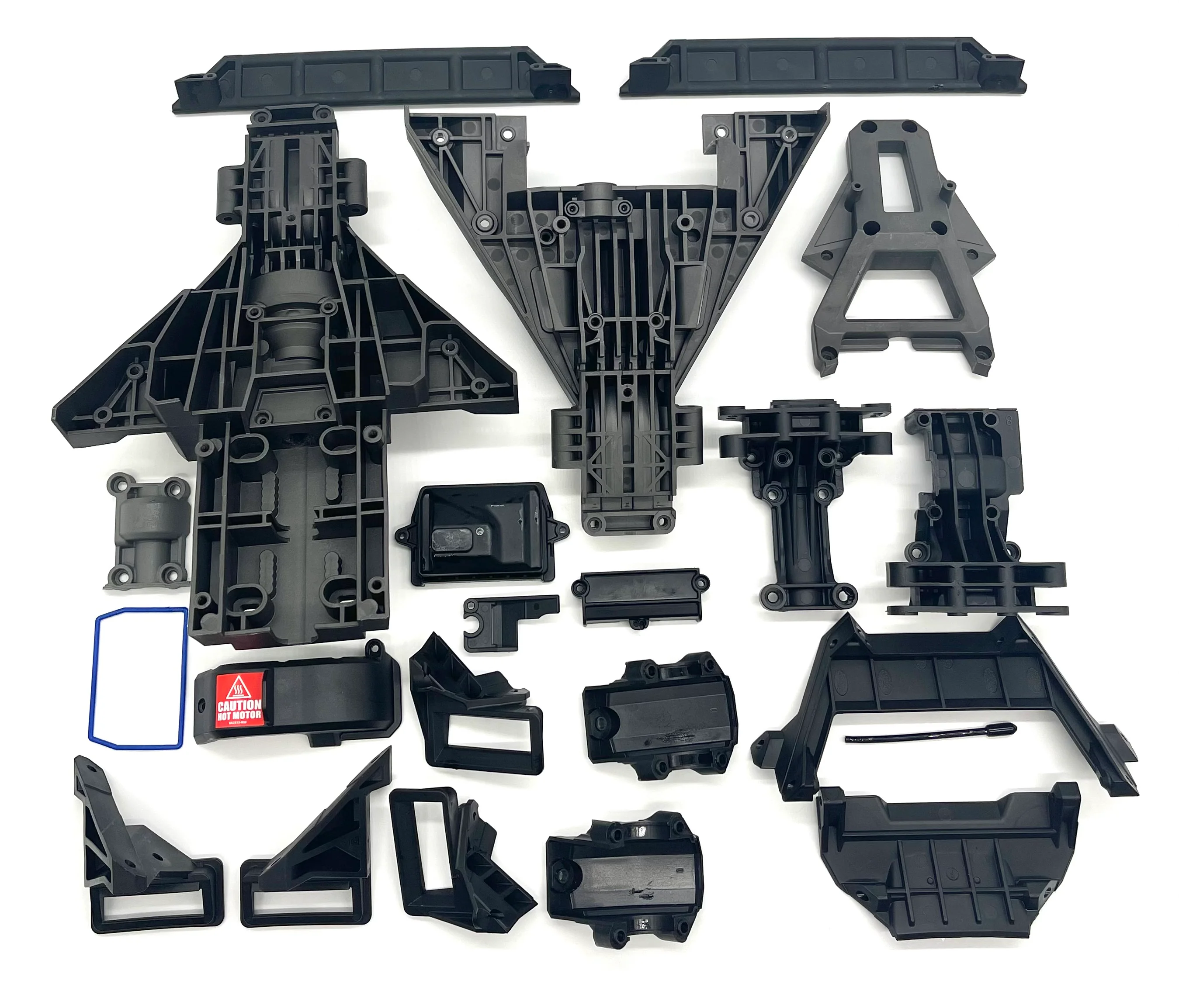 fits XRT Plastic Set (Front Rear 8s Bulkhead Covers Receiver box 78086-4 - Image 2