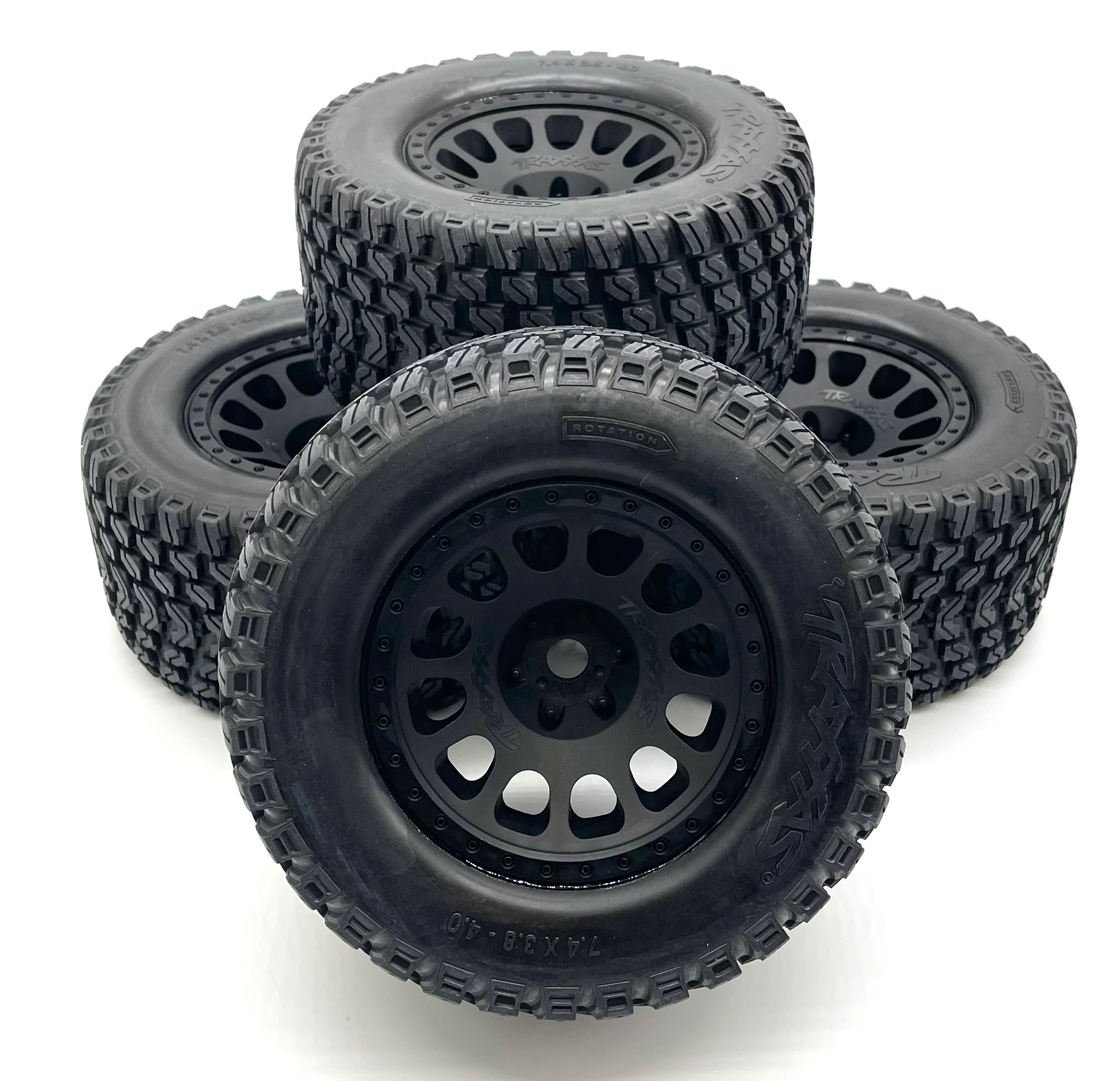 fits XRT Wheels & Tires (8s Factory Glued Assembled (set 4 NEW 78086-4