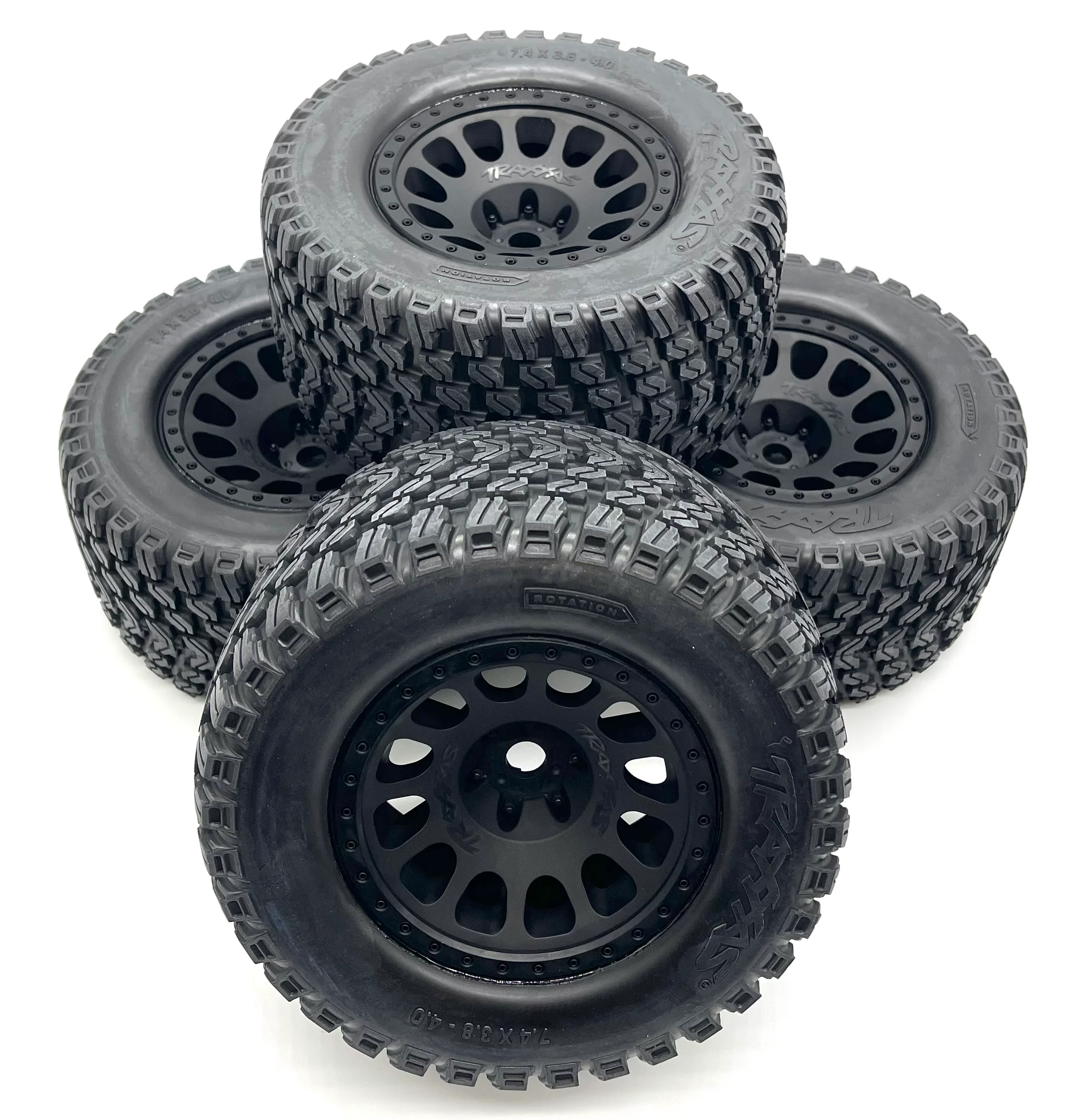 fits XRT Wheels & Tires (8s Factory Glued Assembled (set 4 NEW 78086-4 - Image 2