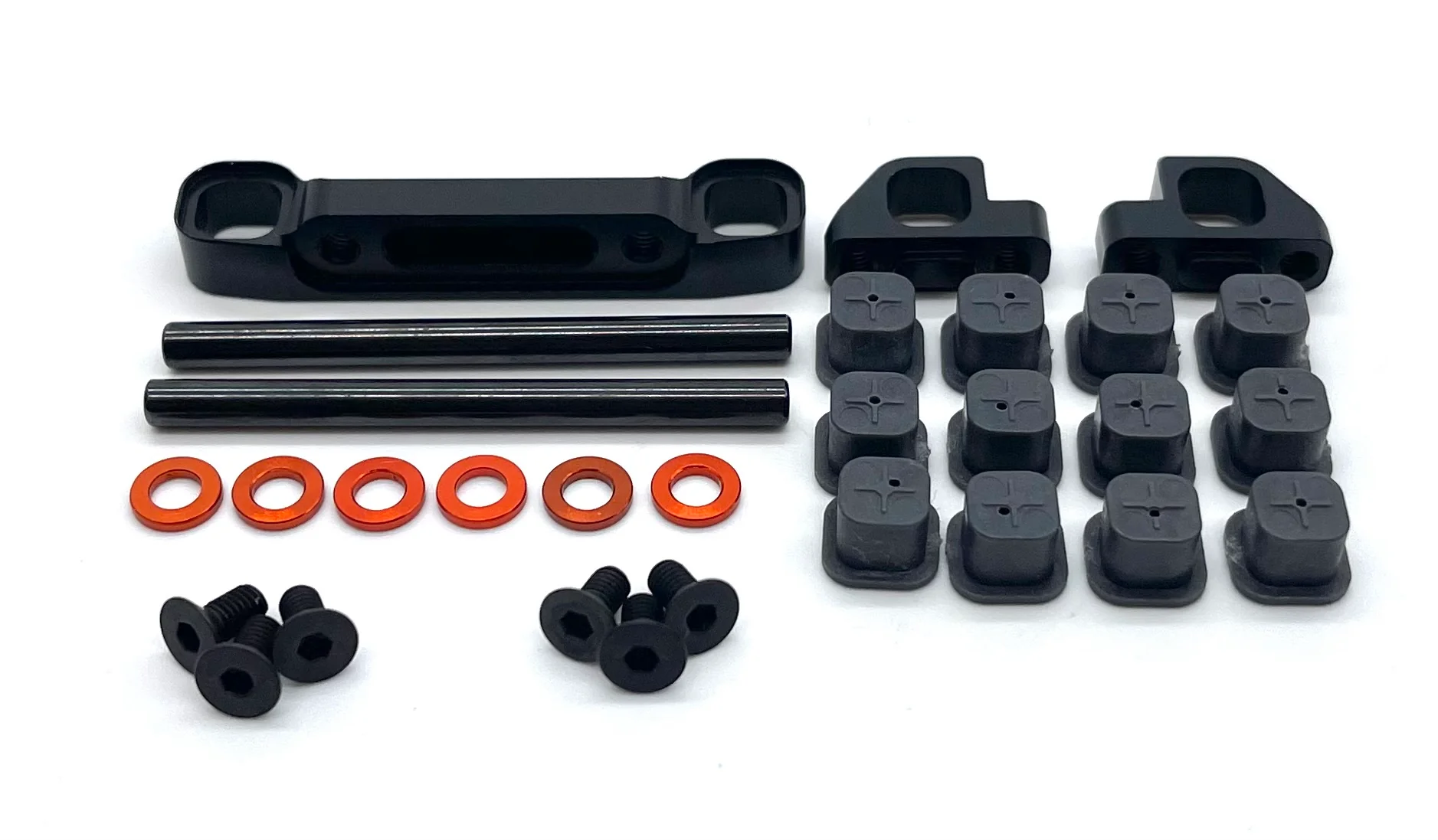 HB Racing D2 - Rear D-Mount, C-Mount, hinge pins (G-1) Evo 204240