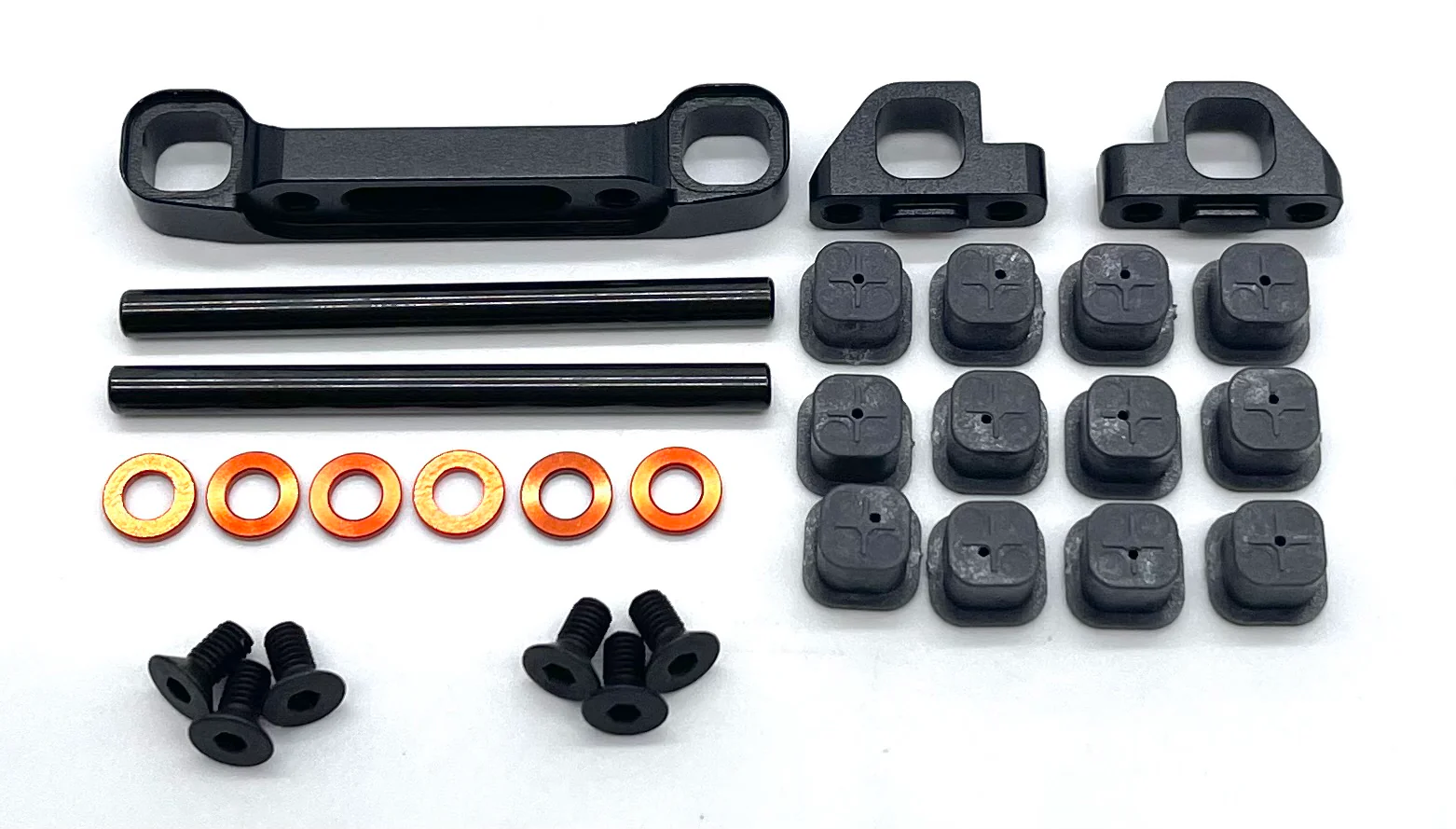 HB Racing D2 - Rear D-Mount, C-Mount, hinge pins (G-1) Evo 204240 - Image 2
