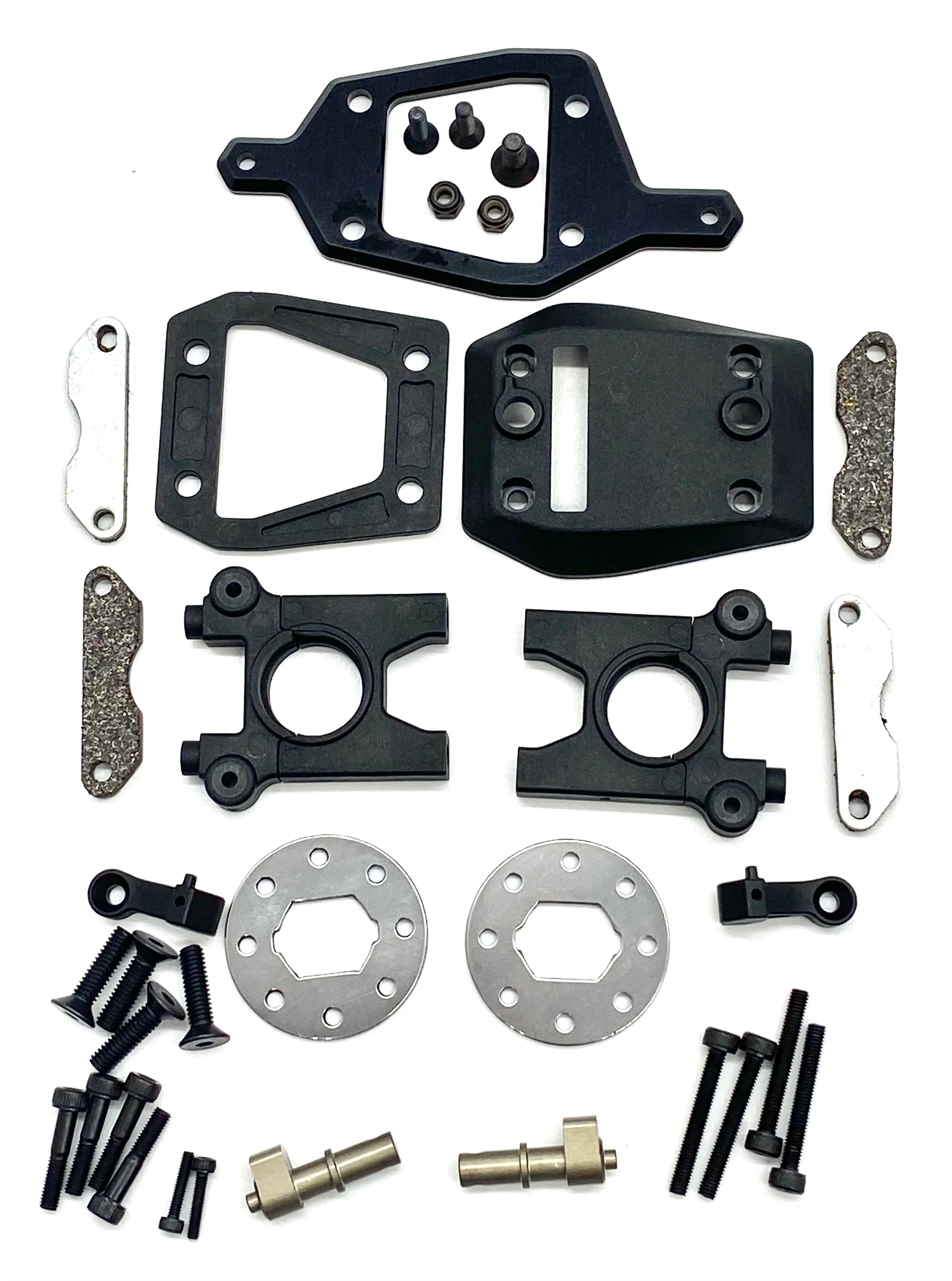 HB Racing D8Tevo3 - BRAKE Set (disc center diff Alum Chassis Brace 204575 - Image 2