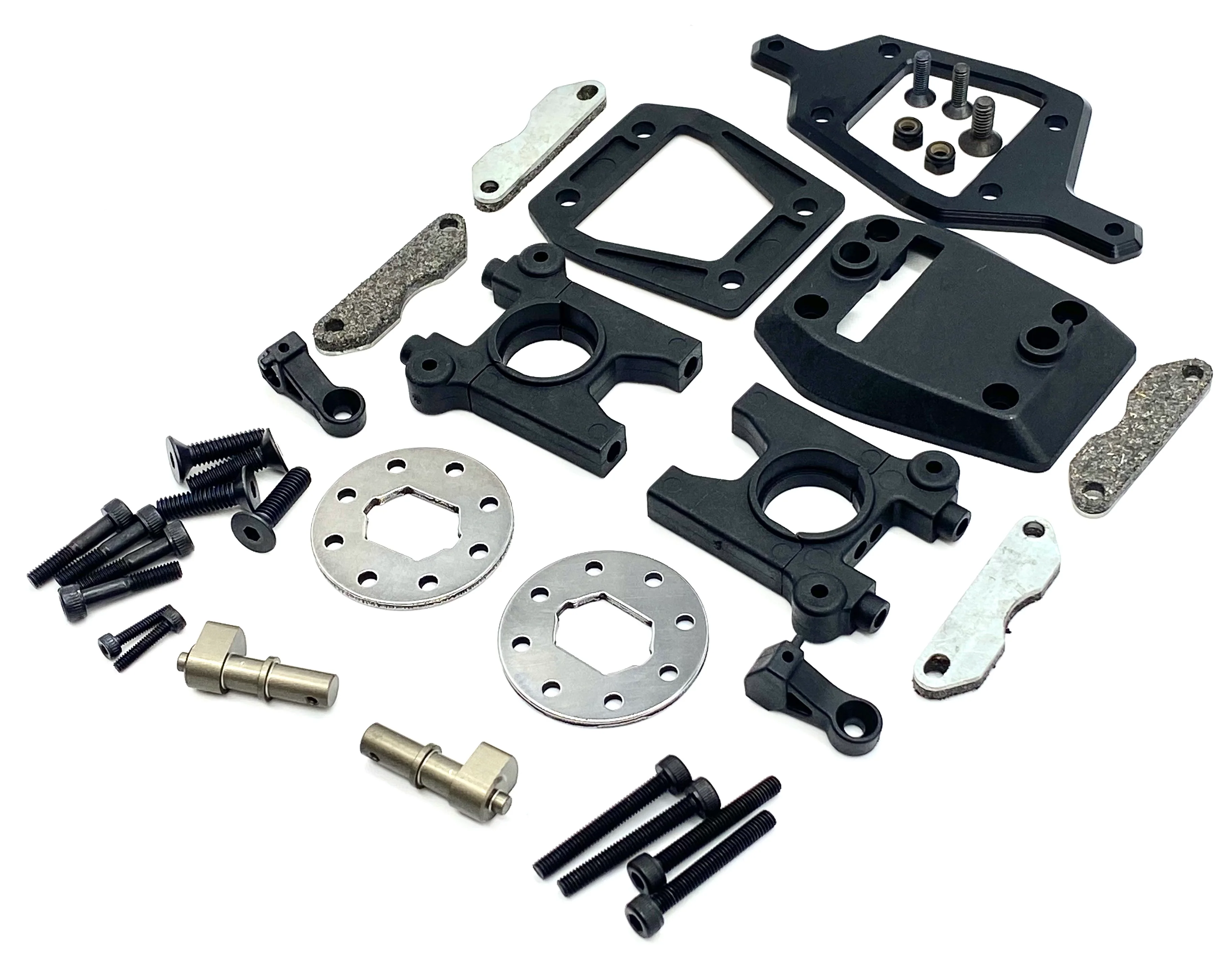 HB Racing D8Tevo3 - BRAKE Set (disc center diff Alum Chassis Brace 204575 - Image 4
