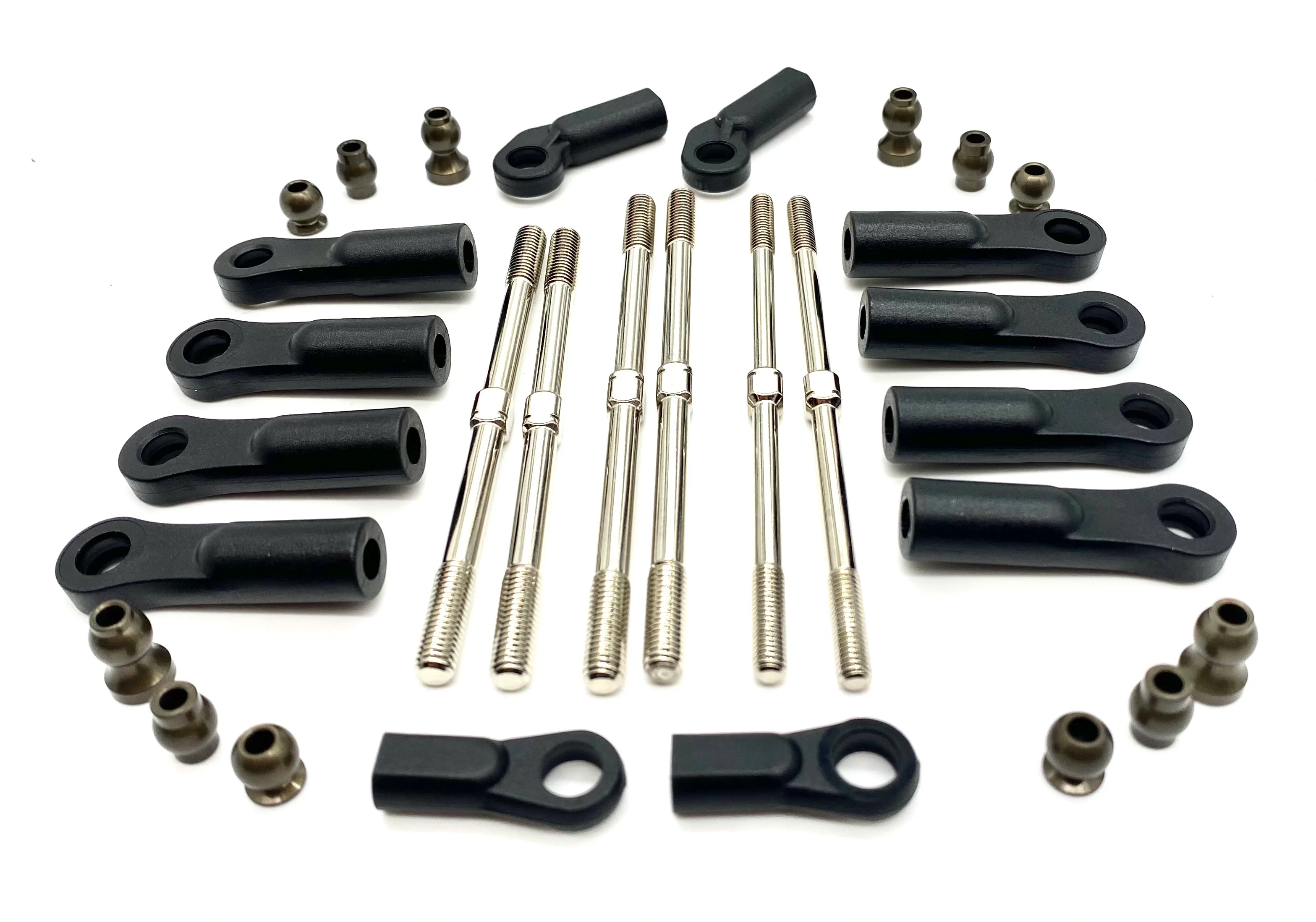 HB Racing D8Tevo3 - TIE RODS & Turnbuckles D817 Truggy 204575 - Image 2