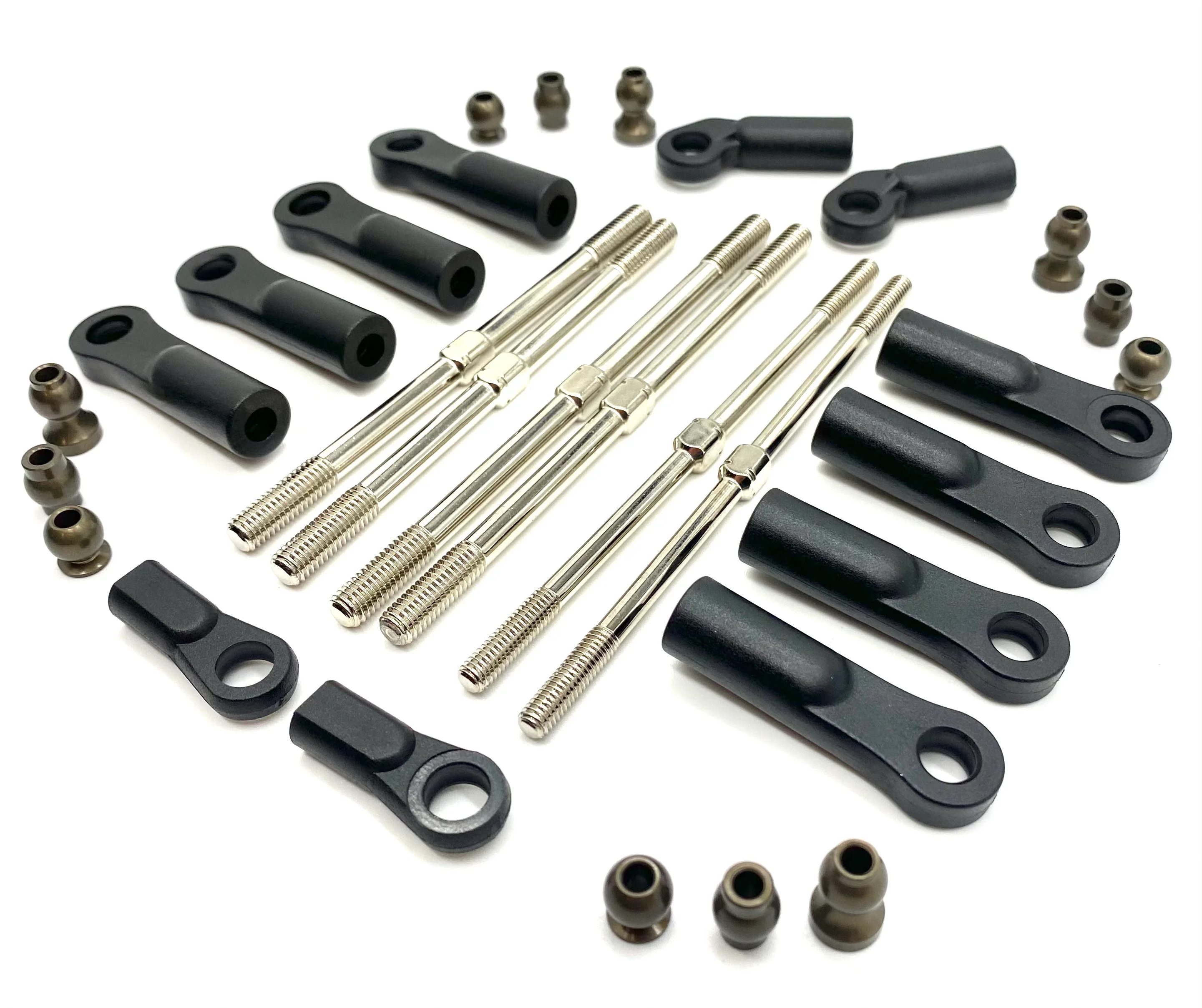 HB Racing D8Tevo3 - TIE RODS & Turnbuckles D817 Truggy 204575 - Image 4