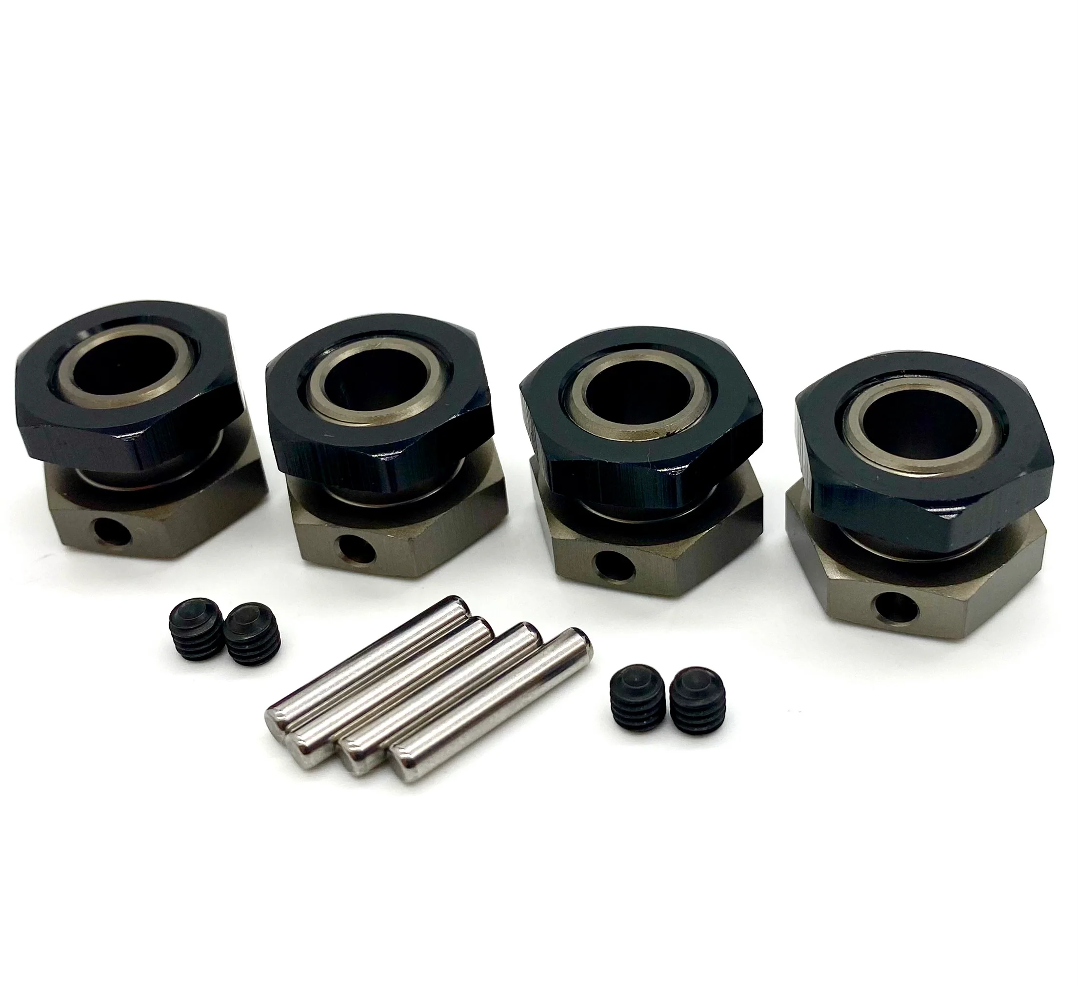 HB Racing E8 WS - 17mm Wheel HEX set hubs lightweight D8 ve 204855 - Image 3