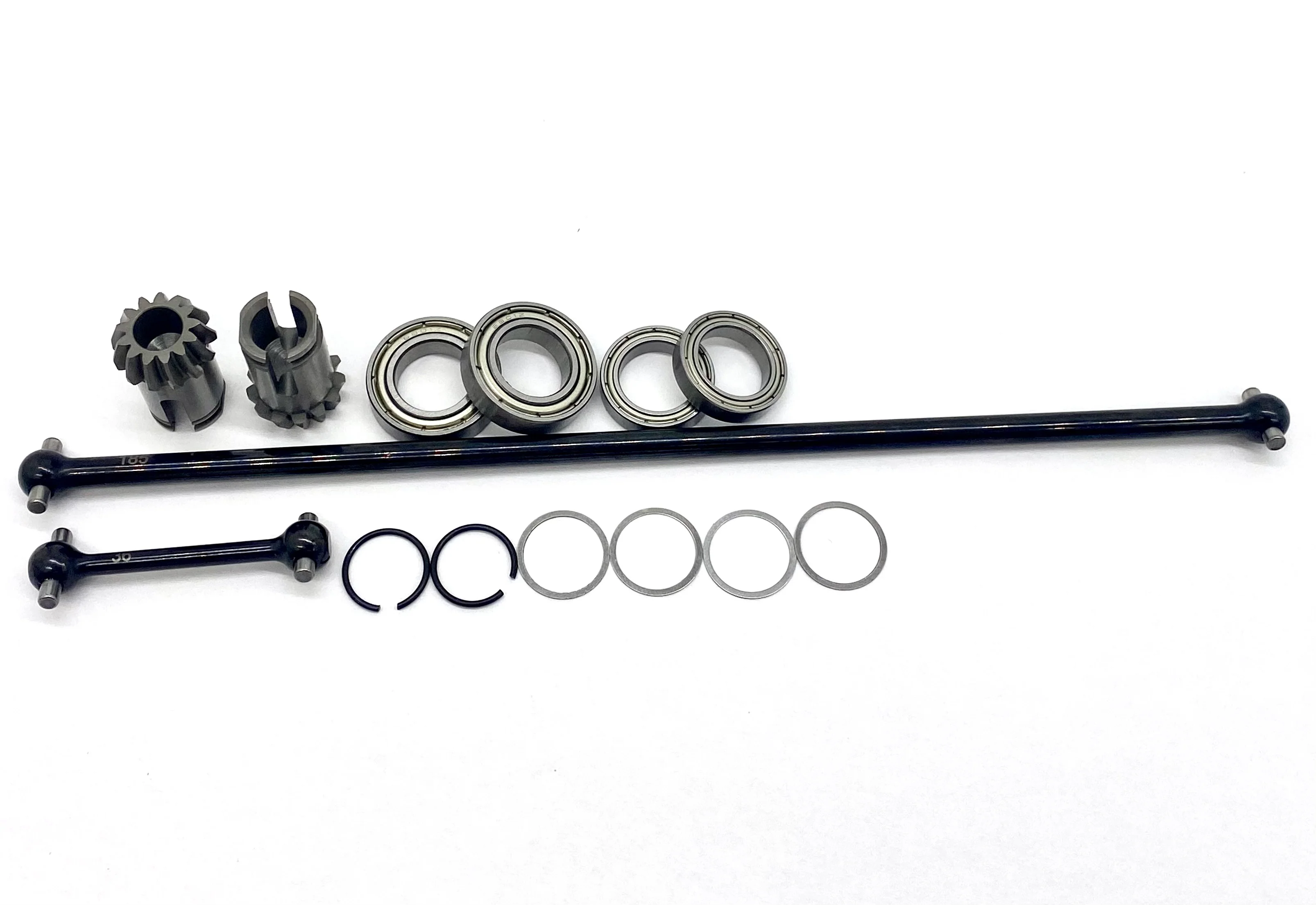 HB Racing E8 WS - CENTER DRIVE SHAFTS (dogbones, 13t input 204855 - Image 3