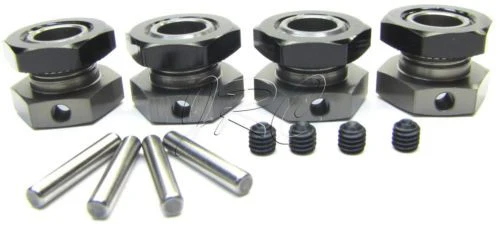 HB Racing E819RS - 17mm Wheel HEX set hubs lightweight D819RS 204645