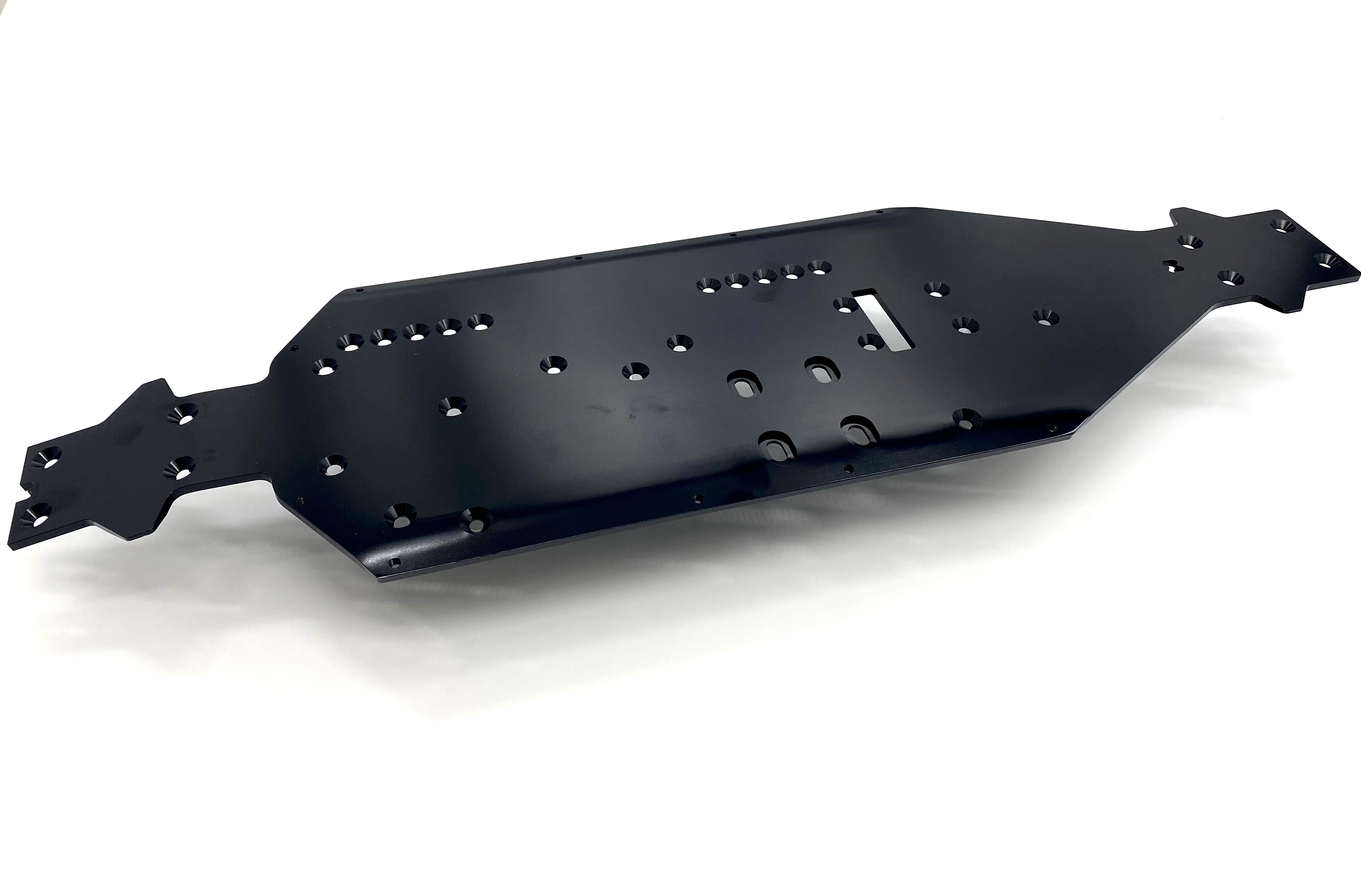 HB Racing E8Tevo3 - CHASSIS (main plate E8T Truggy 204576 - Image 2